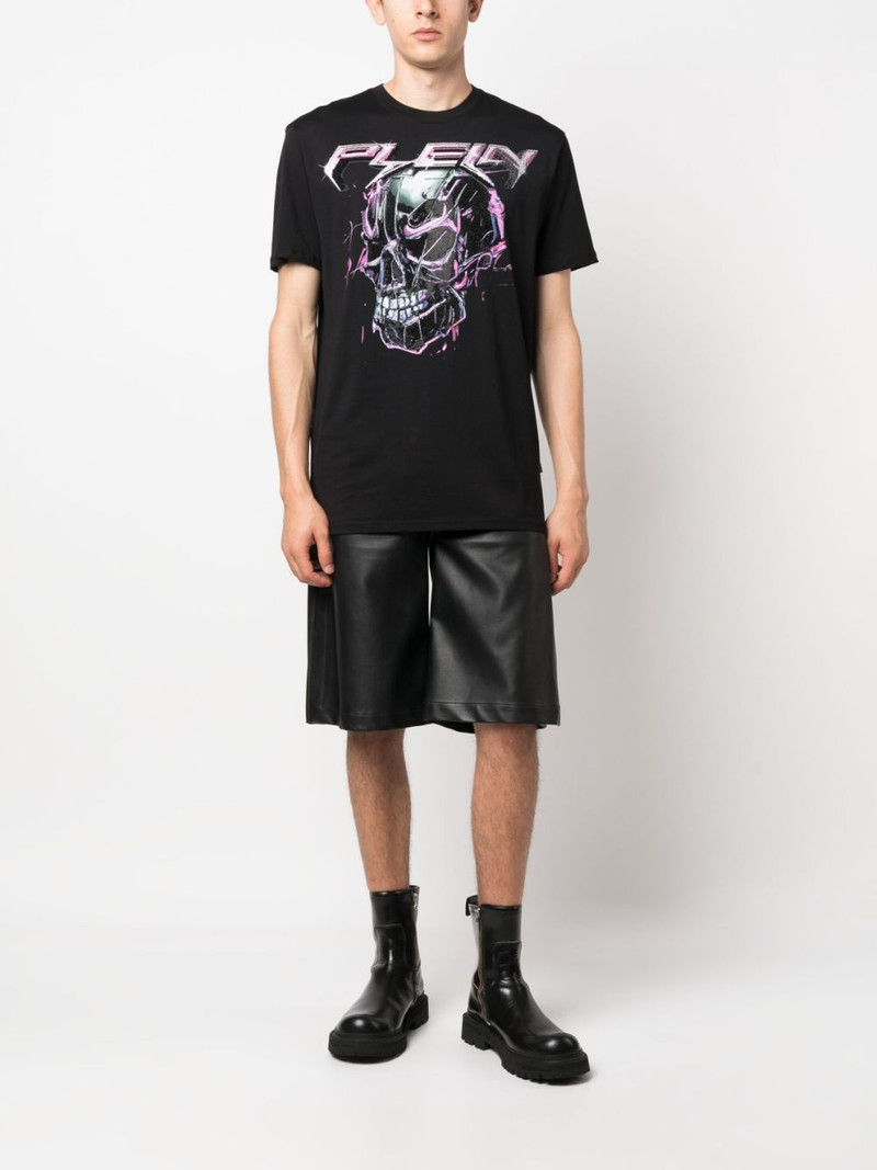 PHILIPP PLEIN embellished-logo detail T-shirt outlook