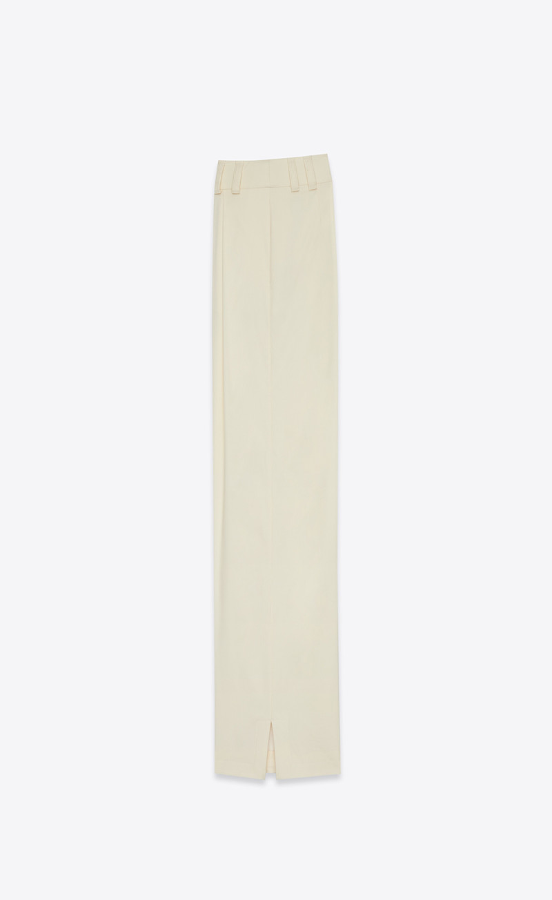 SAINT LAURENT pants in cotton sateen outlook
