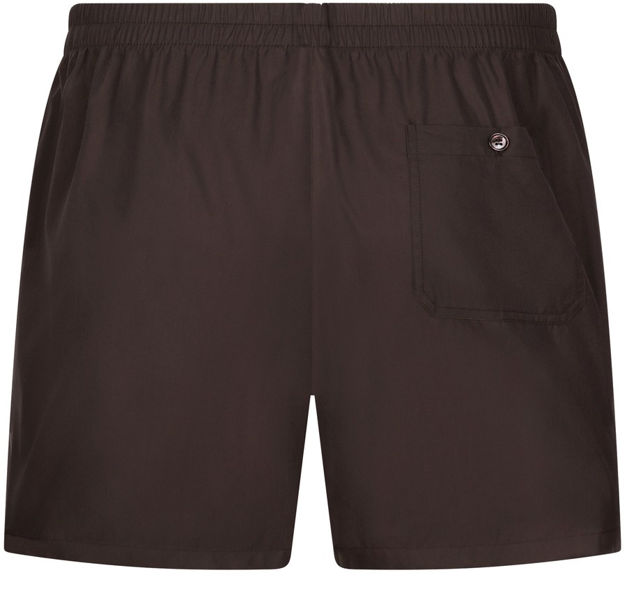 Cotton Poplin Shorts with Logo Plaque - 2