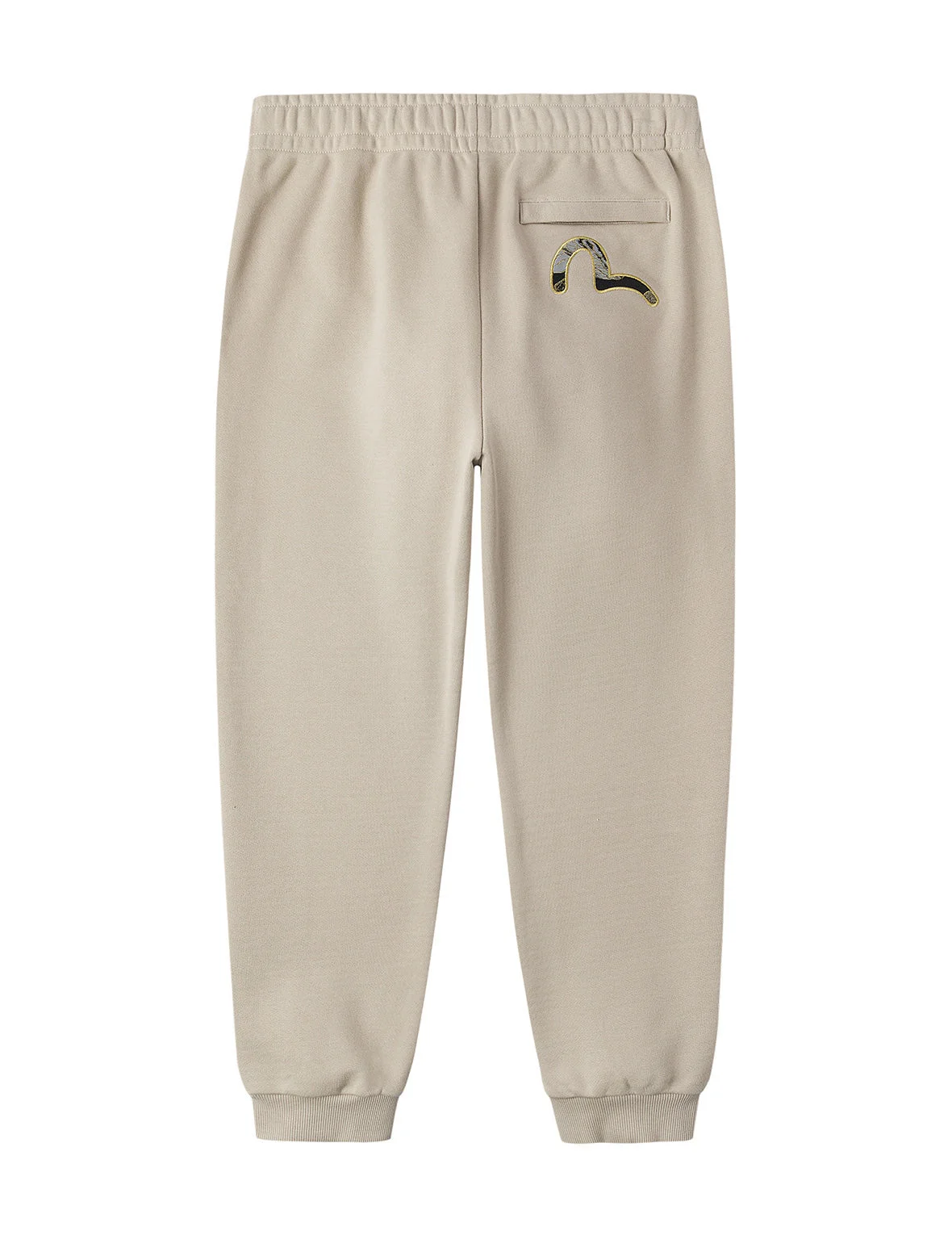 Seagull Brocade Appliqué Gold Thread Logo Regular Fit Sweatpants - 1