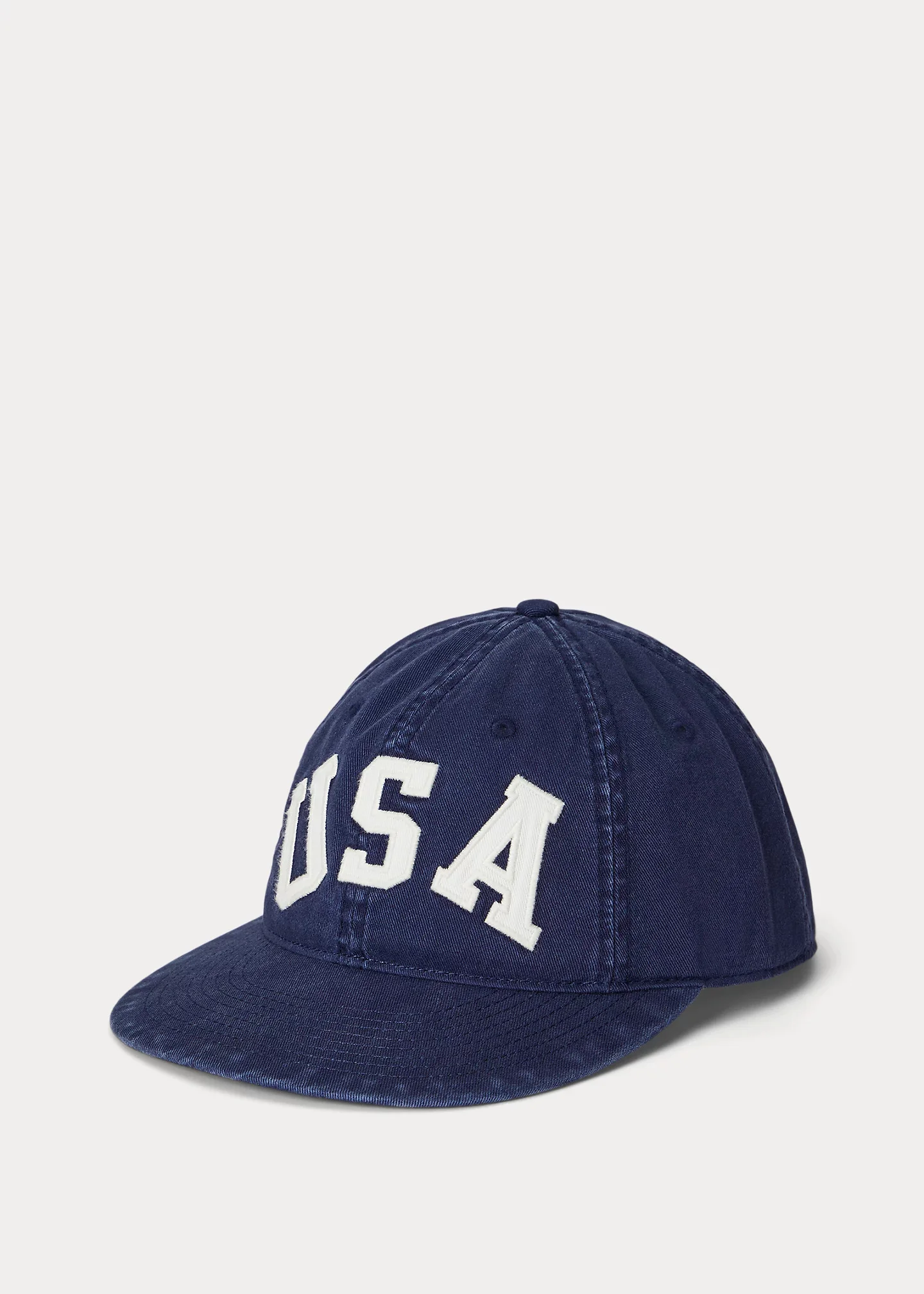 Appliquéd Twill Ball Cap - 1