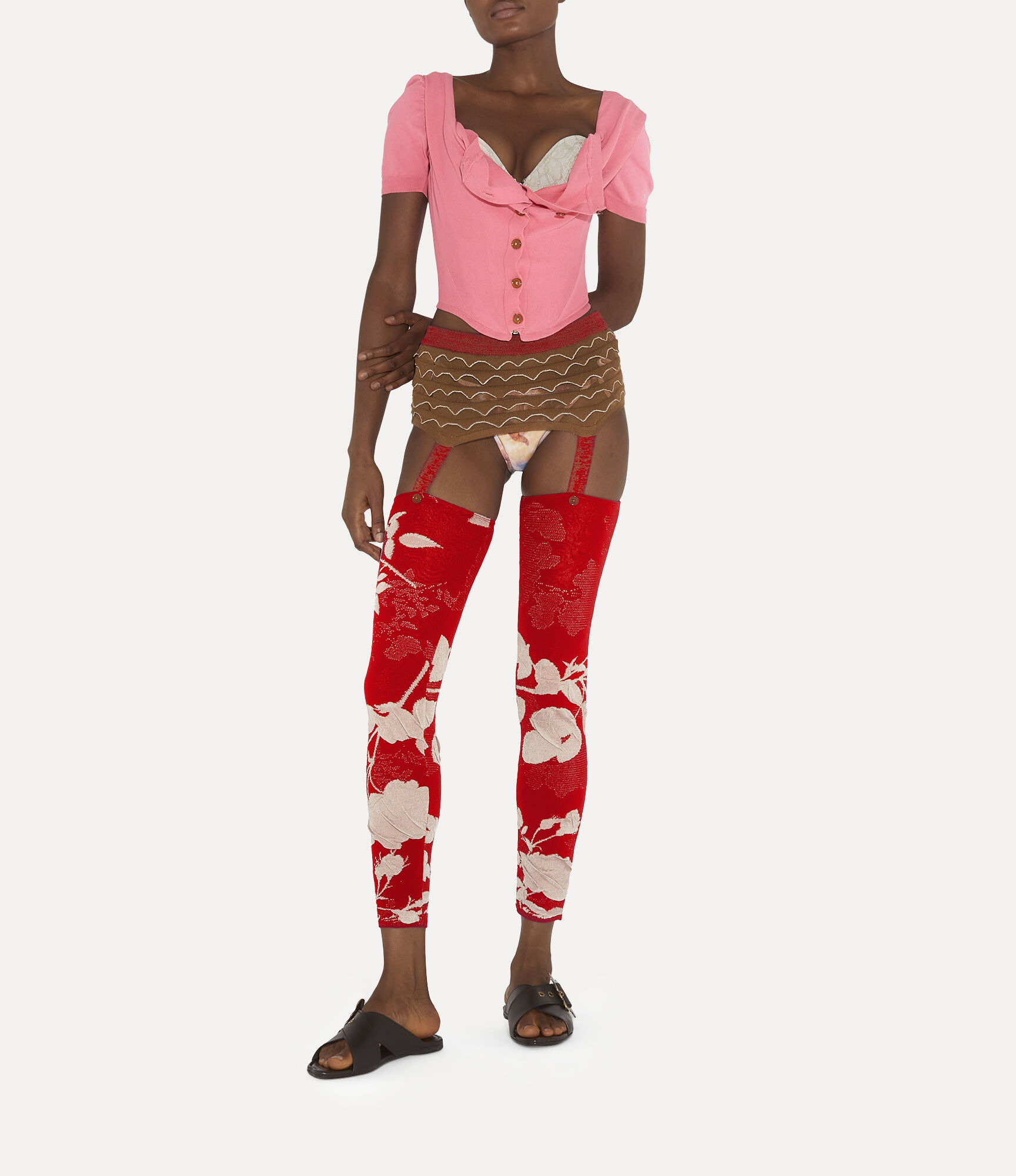 SHORT SLEEVE BEA CORSET CARDIGAN - 2