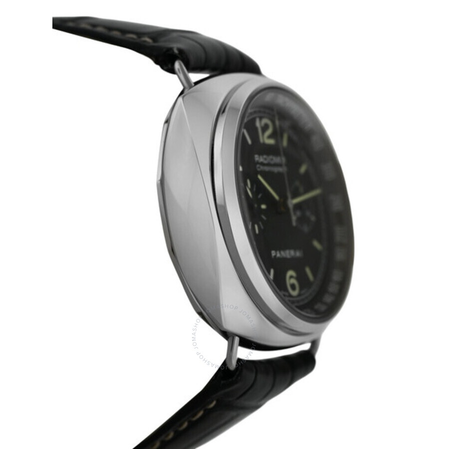 Pre-owned Panerai Radiomir Chronograph Chronograph Tachymeter Black Dial Men's Watch PAM00288 - 4