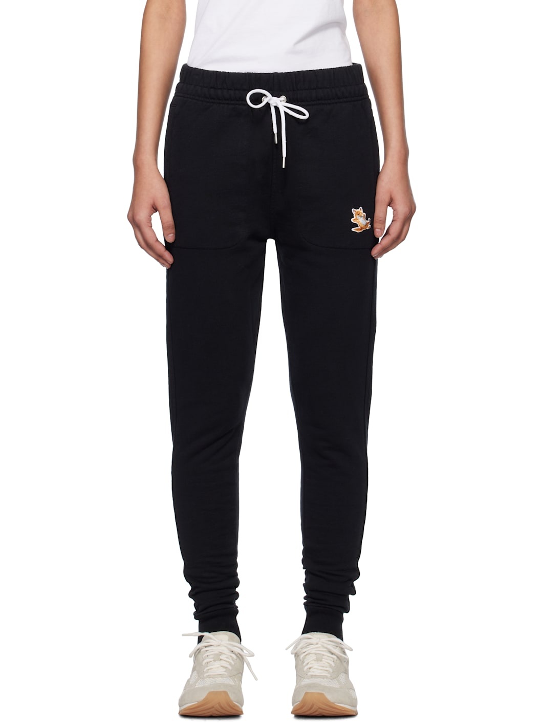 Gray Chillax Fox Sweatpants - 1