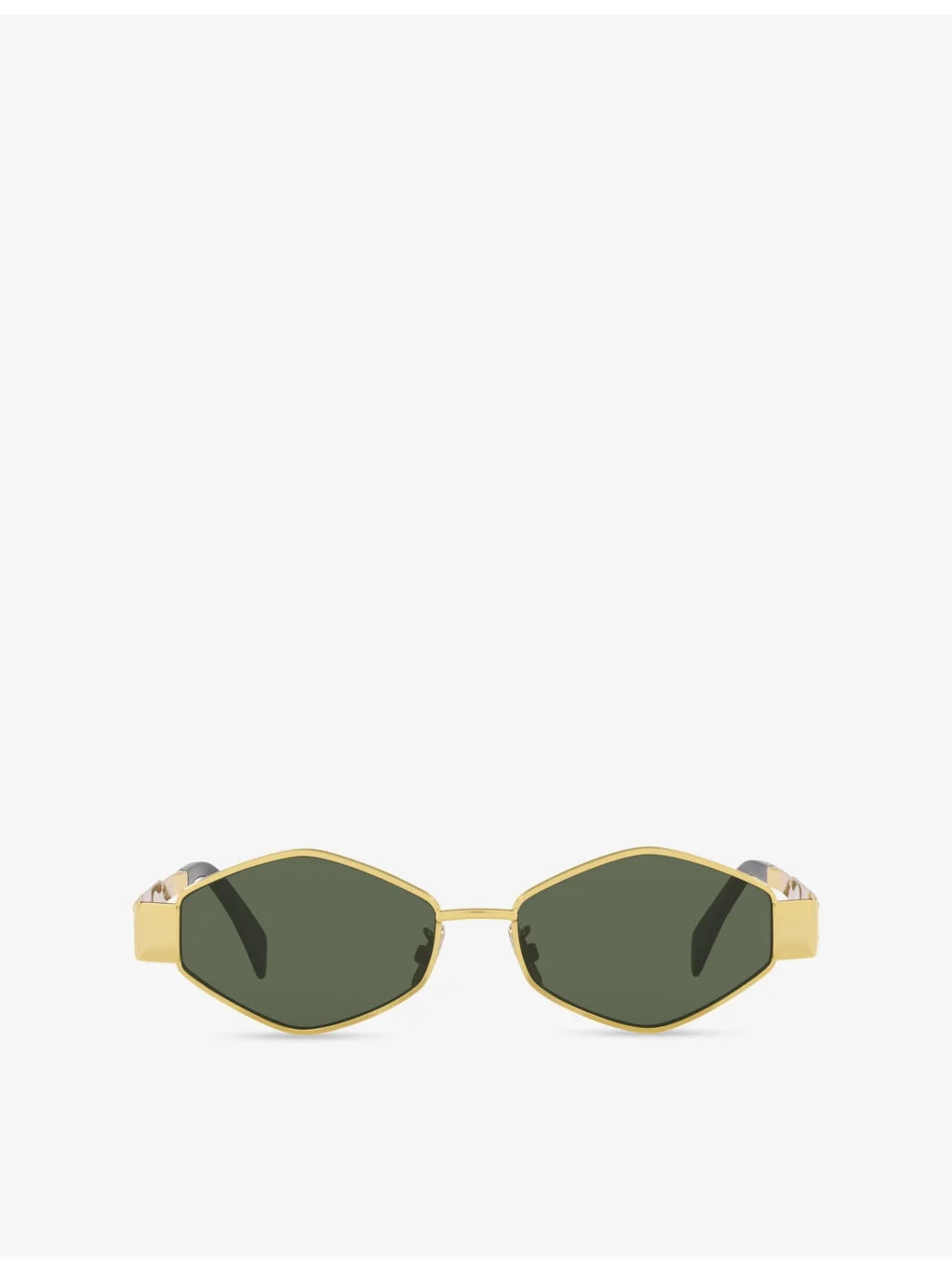 Metaltriomphe Irregular-Frame Metal Sunglasses - 1