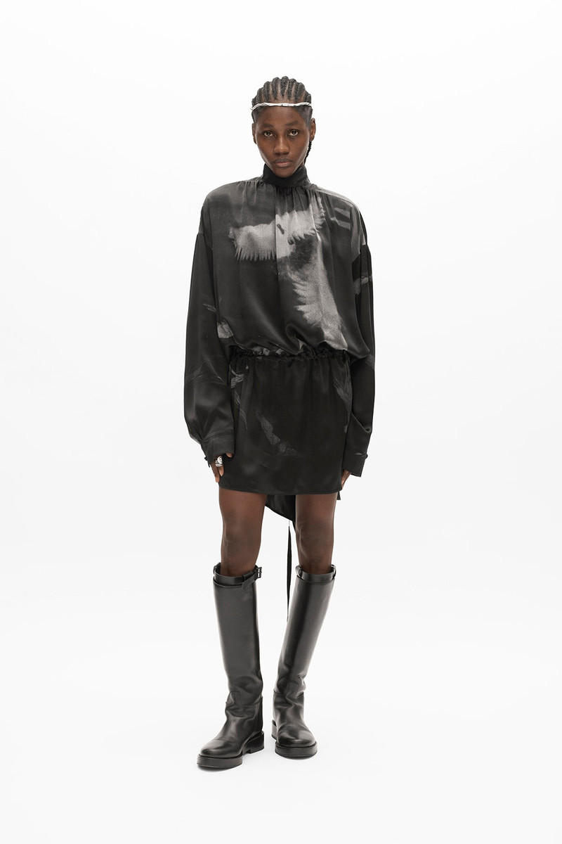 Yveta Long Sleeve Mini Dress 6