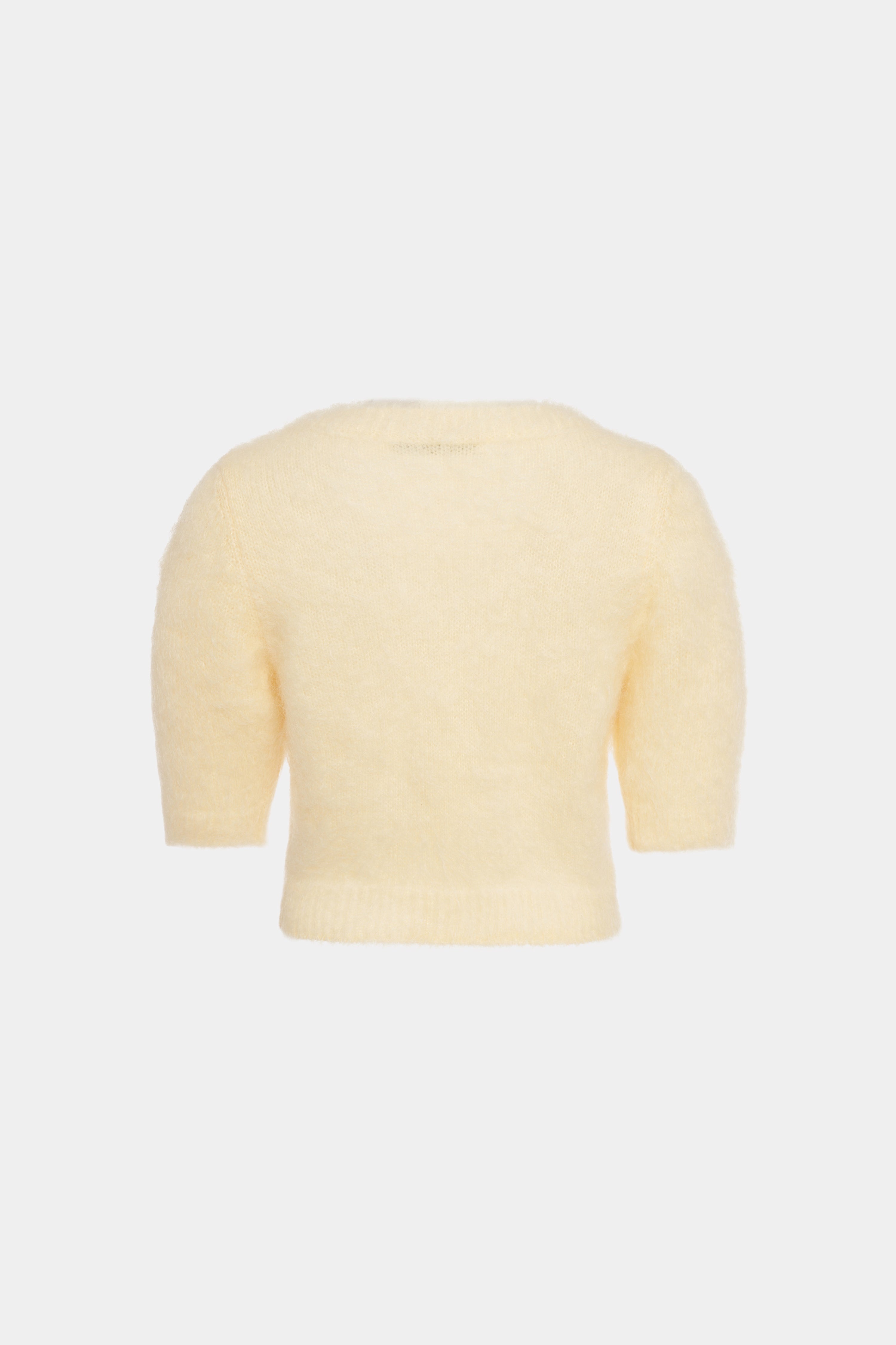 CARDED MOHAIR JUMPER - 2
