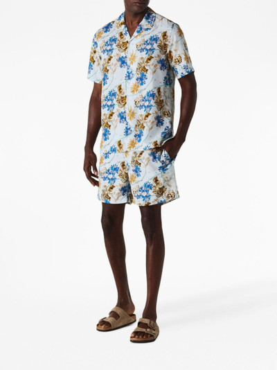 Ksubi Floralist-print short-sleeved shirt outlook