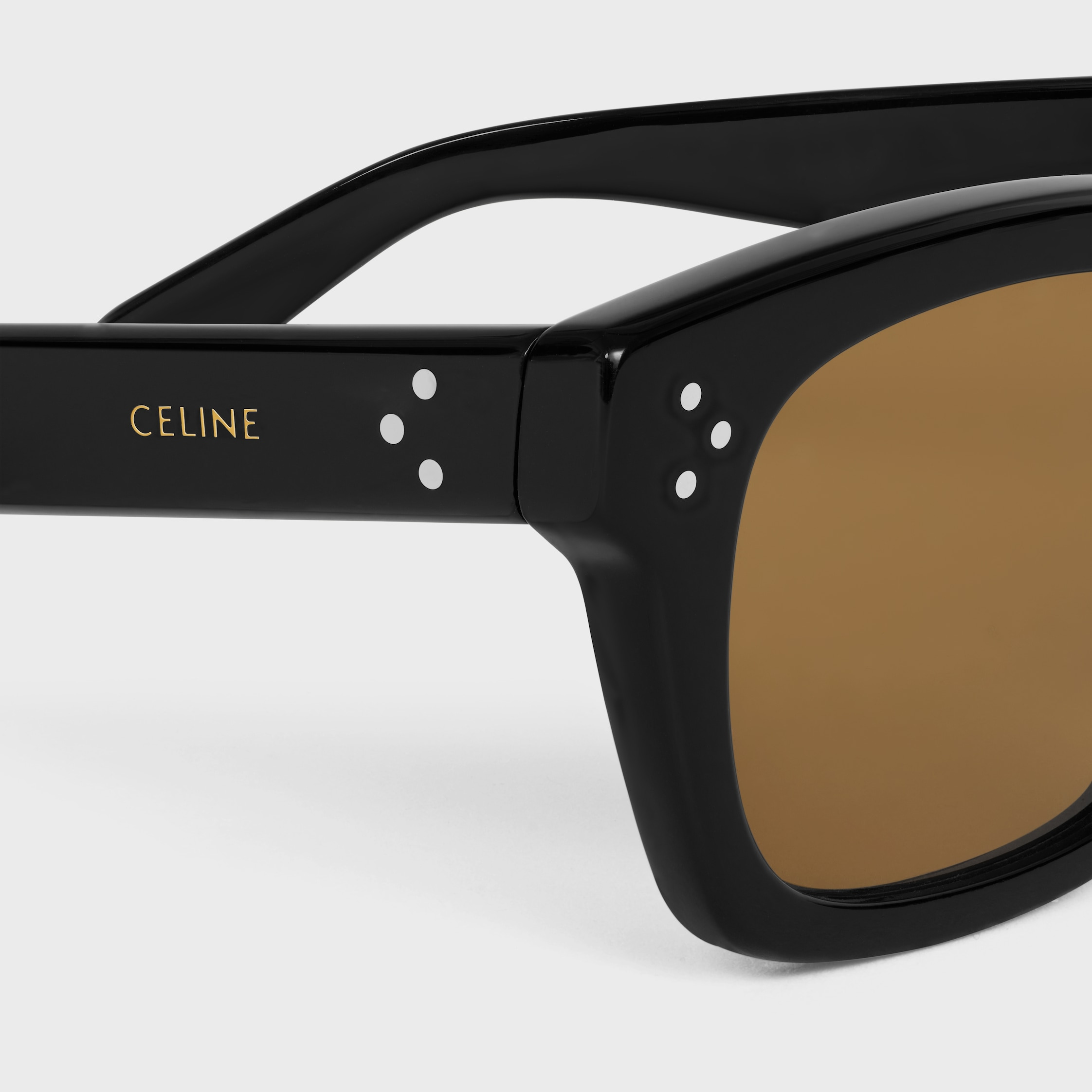 Black Frame 41 sunglasses in Acetate - 4