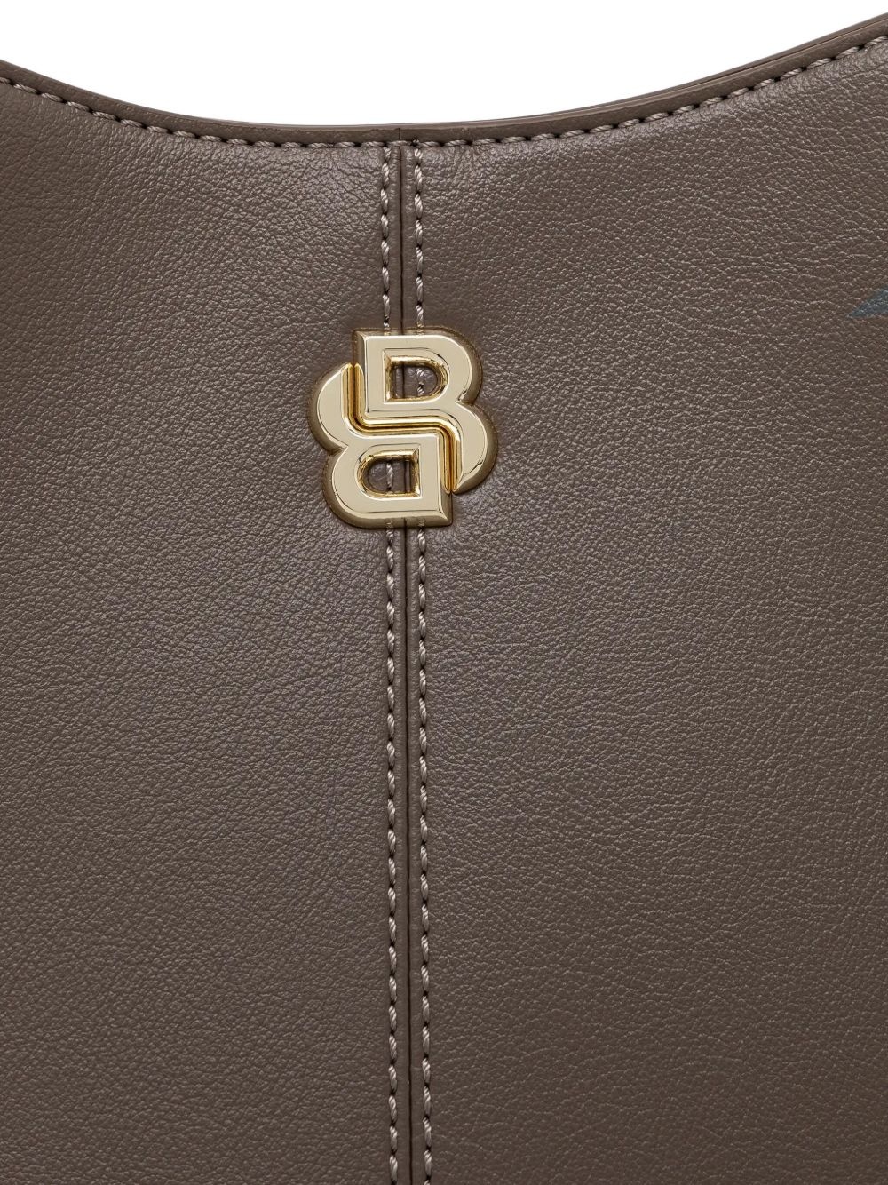 logo-plaque shoulder bag - 4