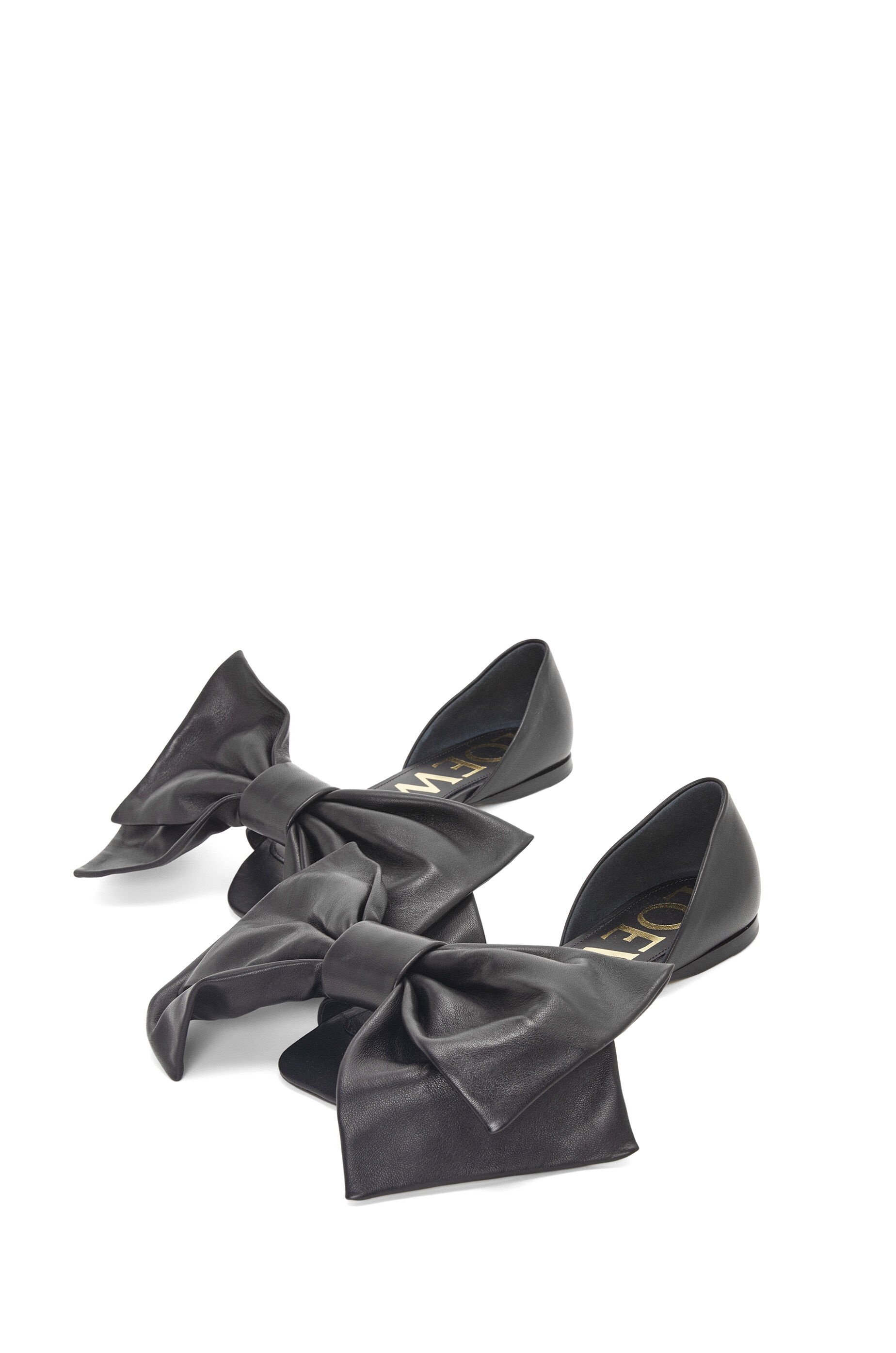 Toy D'Orsay flat in lambskin - 2