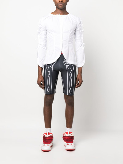 CHARLES JEFFREY LOVERBOY graphic-print shorts outlook