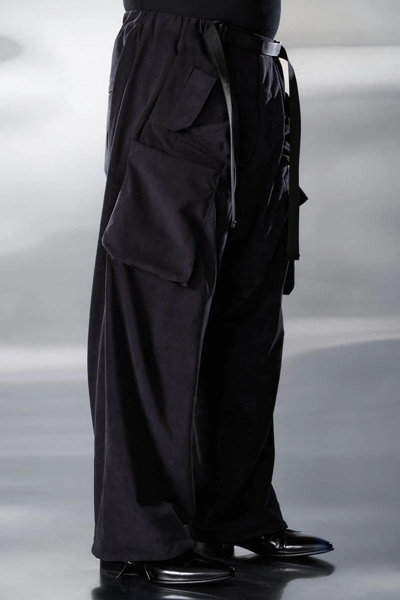 P30AL-TO Scrim Laced Ultra-Microfiber Drawcord Cargo Trouser 3