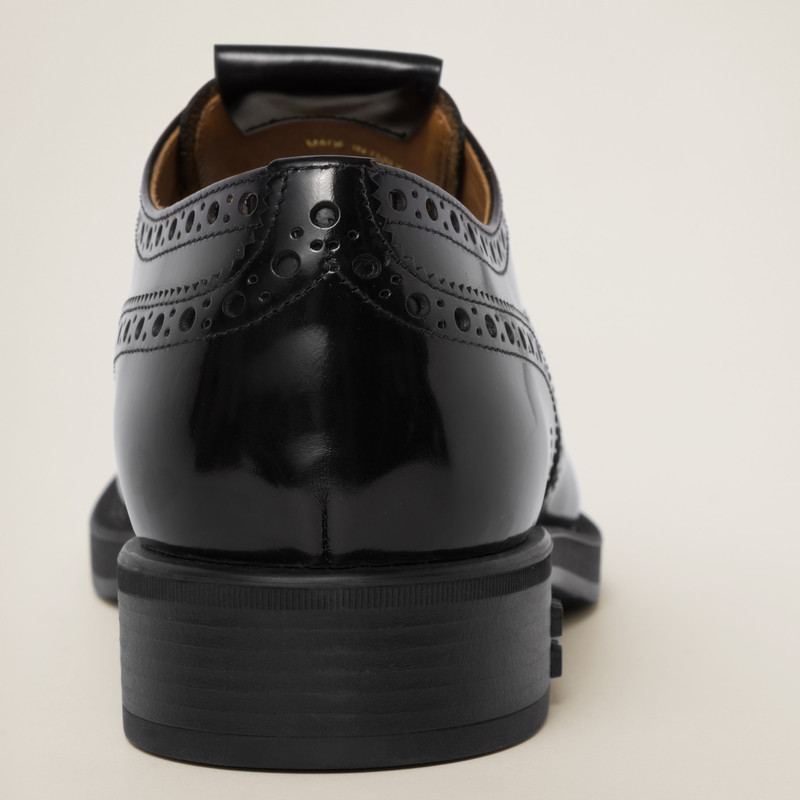 Church's X Miu Miu Brushed Leather Oxford Brogue Shoes 3