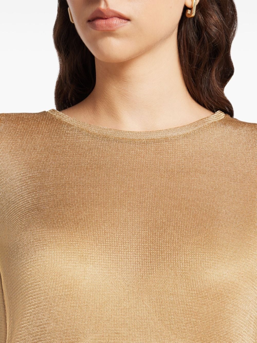 crew-neck jersey T-shirt - 5