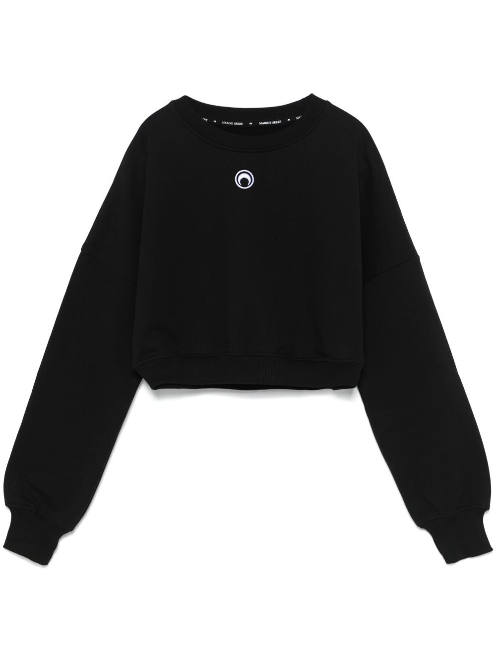 MARINE SERRE Cropped Sweatshirt - 1