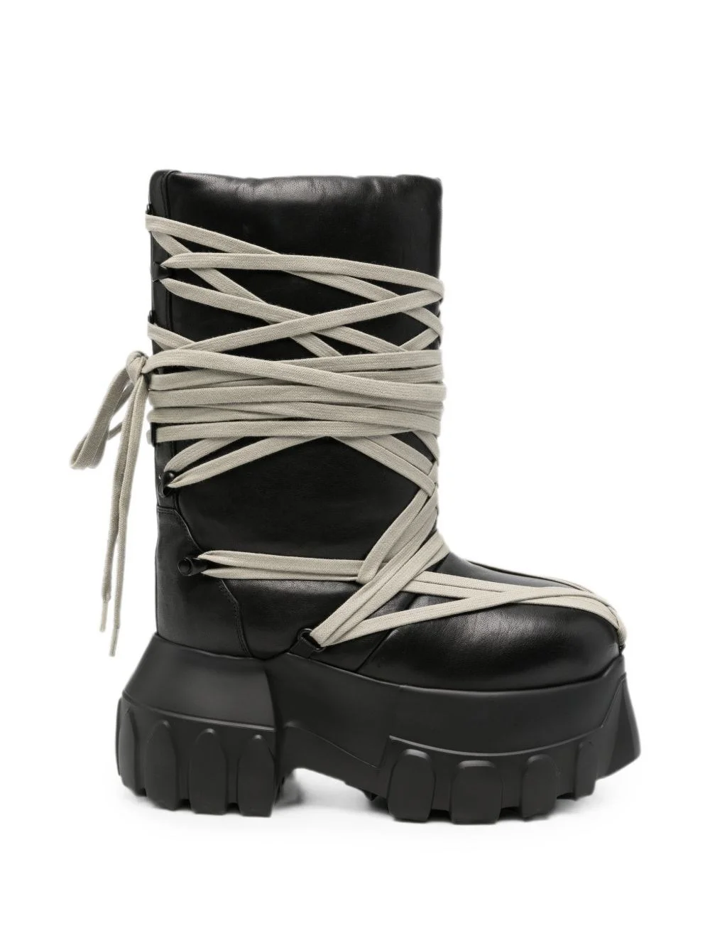 Megalace leather boots - 1