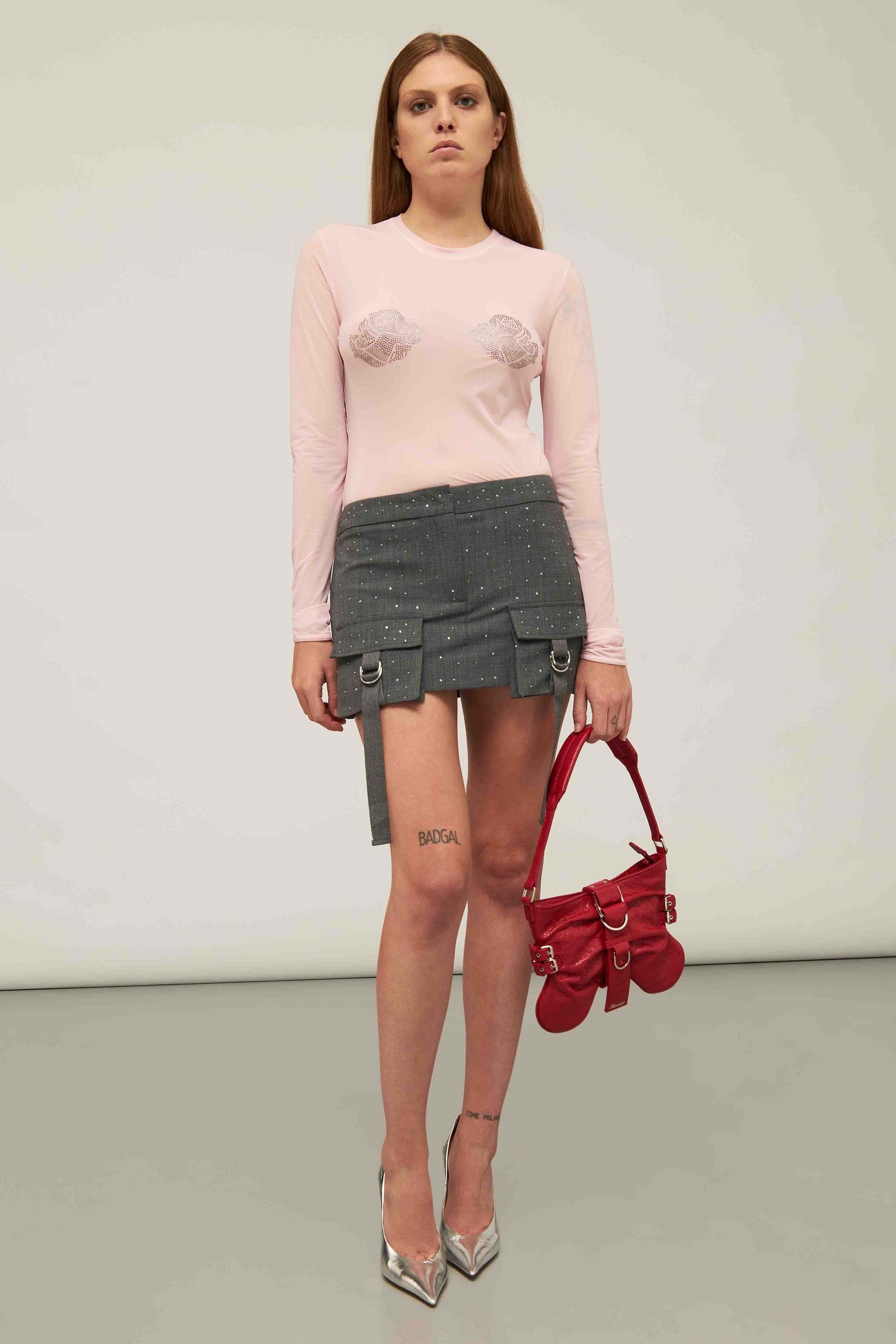 Blumarine x Modes Exclusive Capsule Low-Waisted MiniSkirt - 1