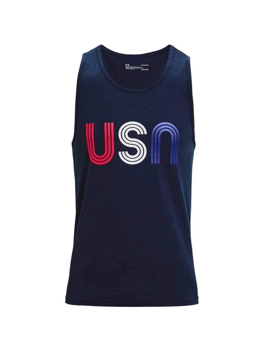 logo-print tank top - 1