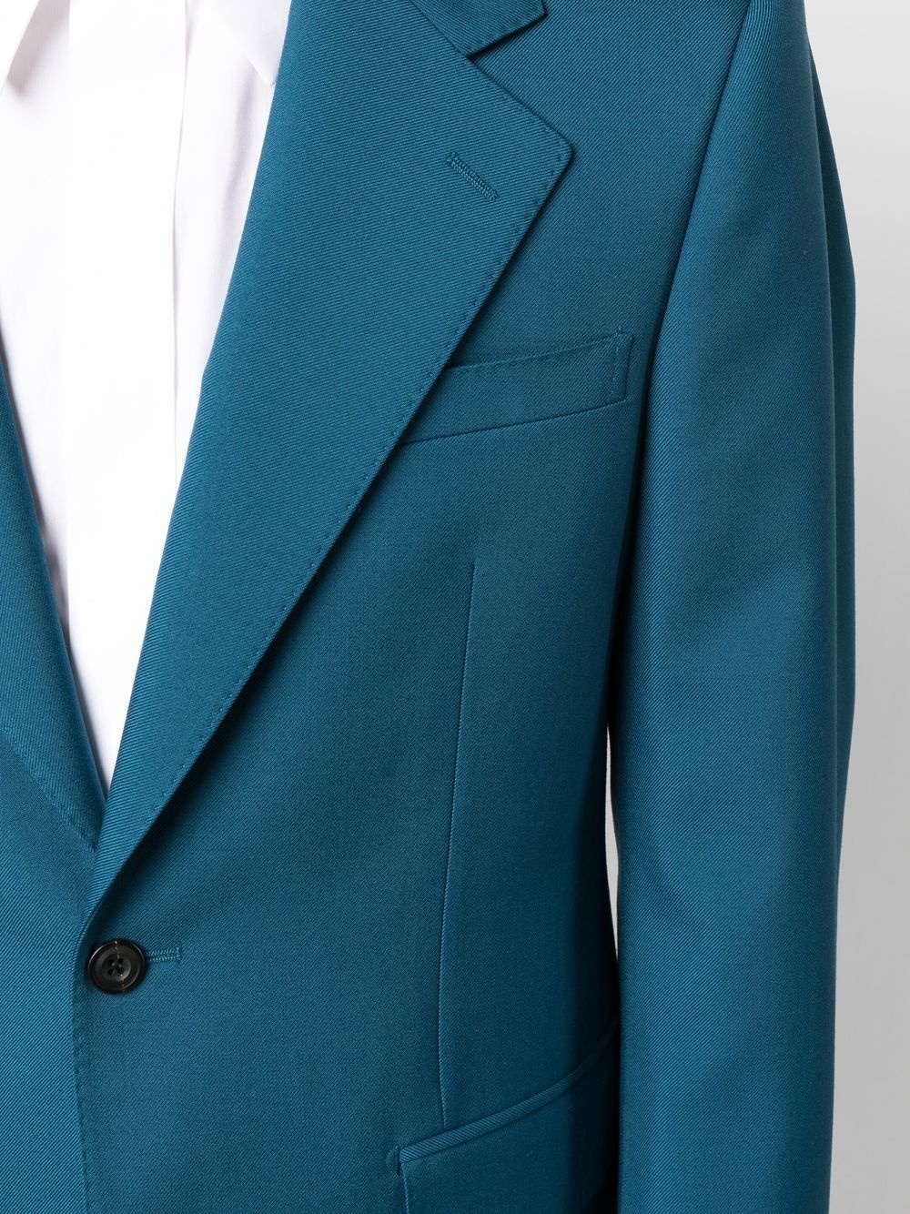 tailored single-breasted blazer - 5