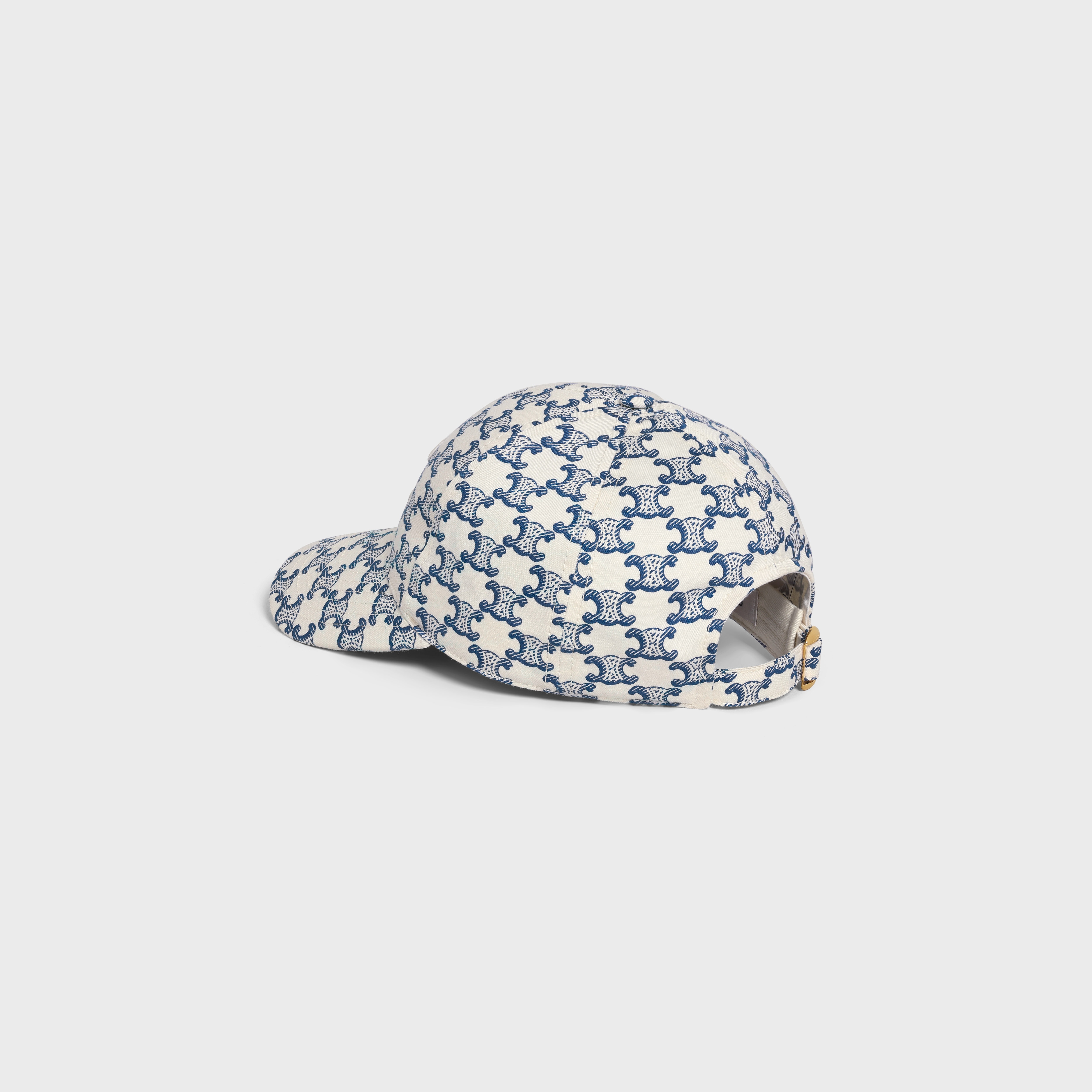 baseball cap in monogram cotton - 4
