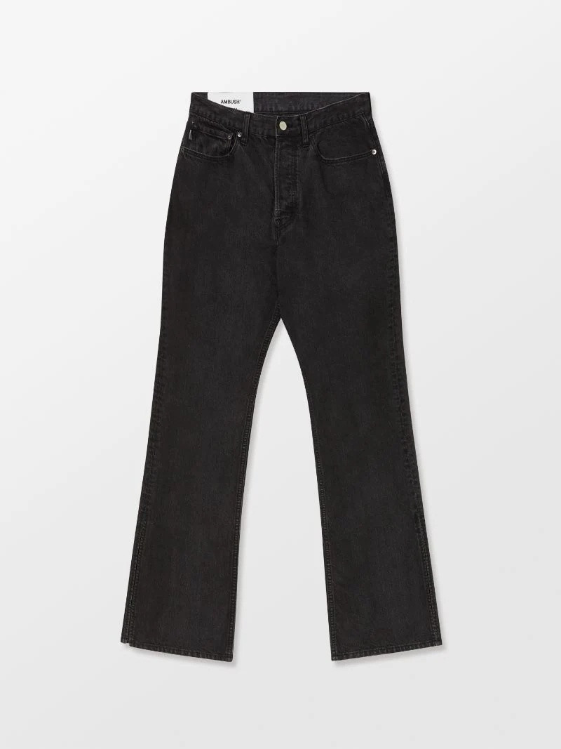 mid-rise bootcut 청바지 - 1