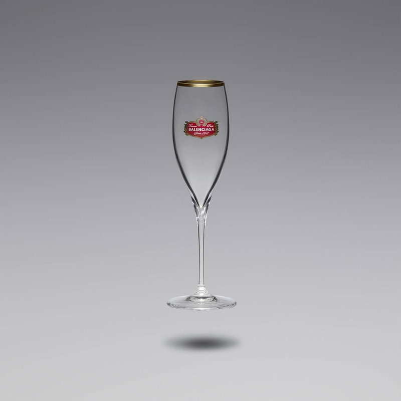 Champagne Glasses Gold in Crystal 3