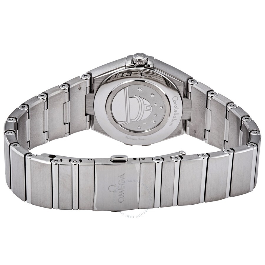 Omega Constellation Manhattan Quartz Diamond Silver Dial Ladies Watch 131.10.28.60.52.001 - 3