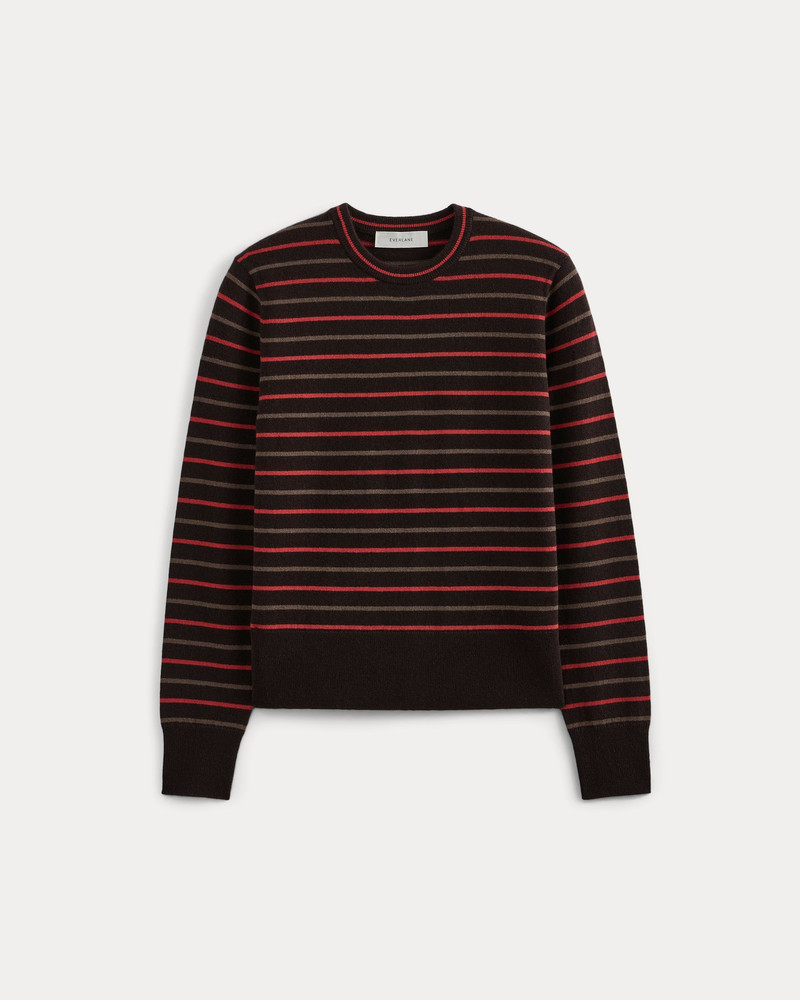 CASHMERE SLIM CREW SWEATER - 1