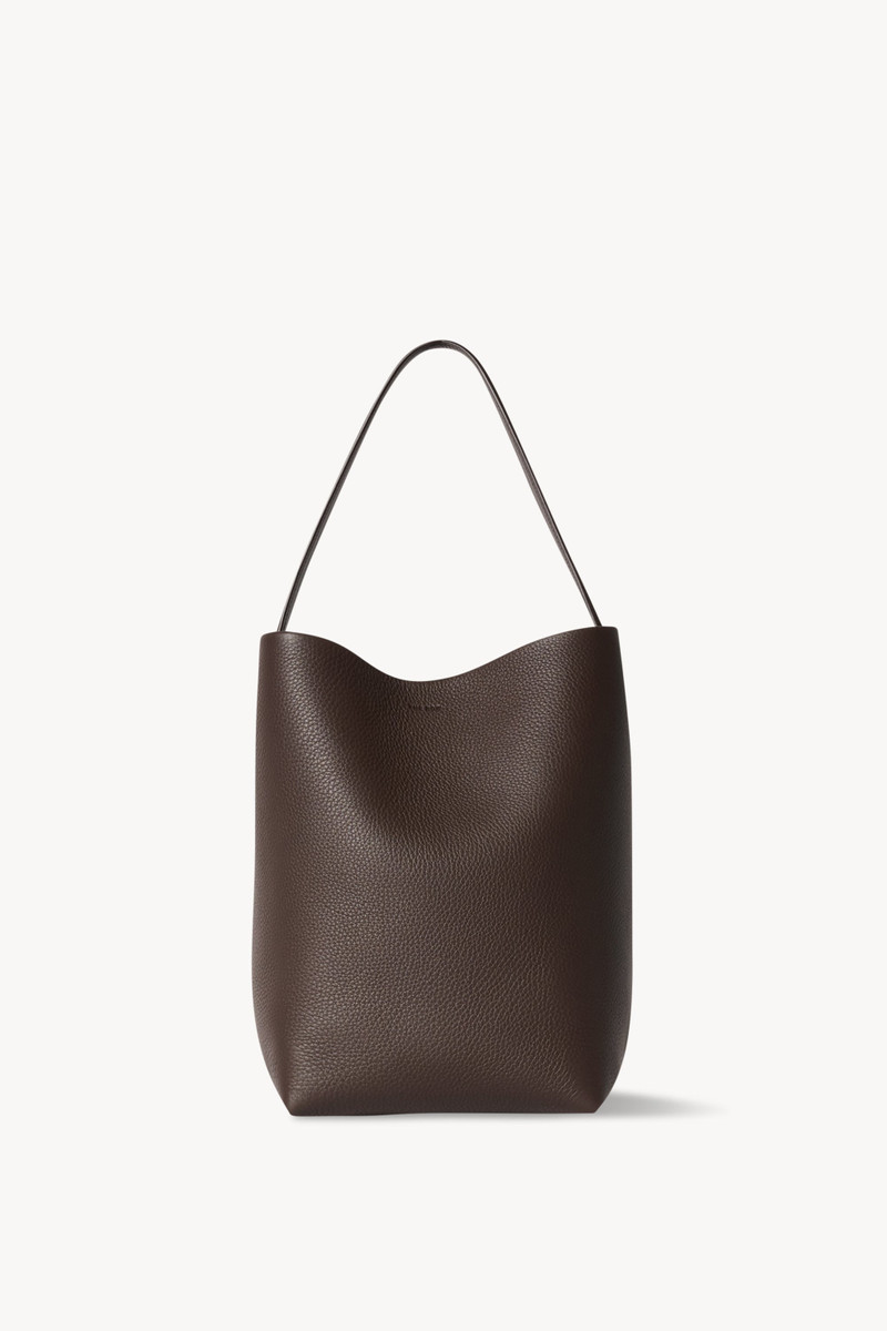 Medium N/S Park Tote Bag in Leather 1