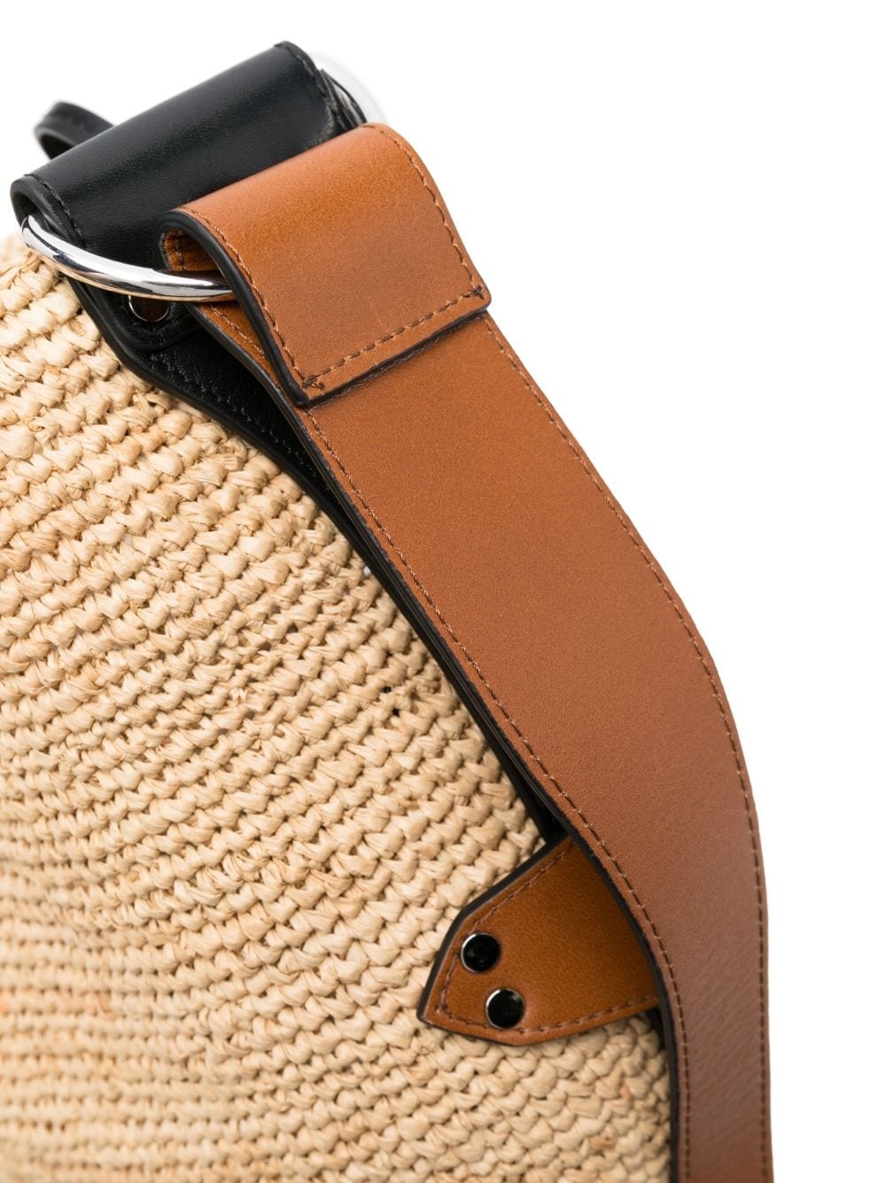 Isabel Marant woven raffia shoulder bag