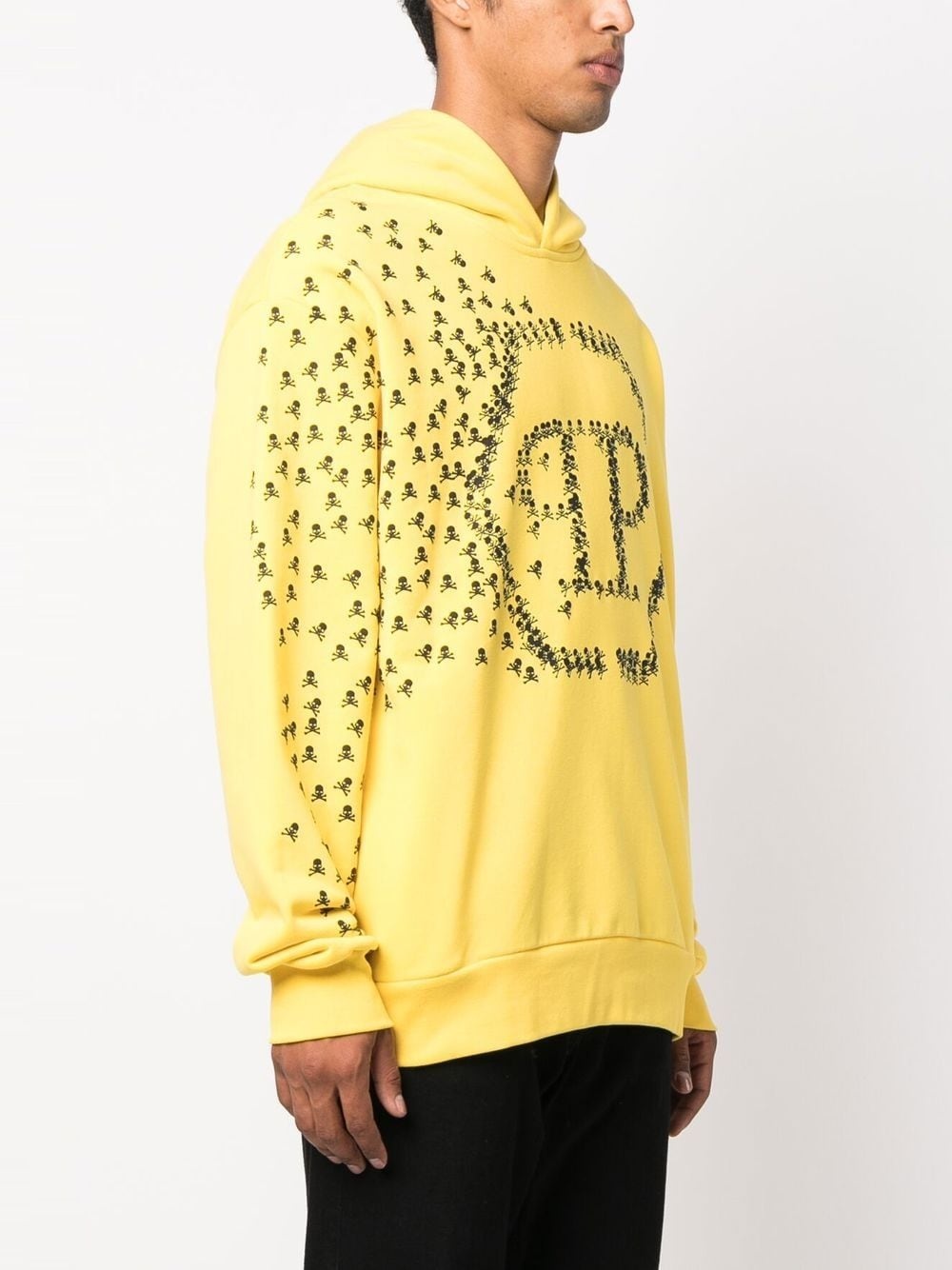 Skull and Bones cotton hoodie - 3
