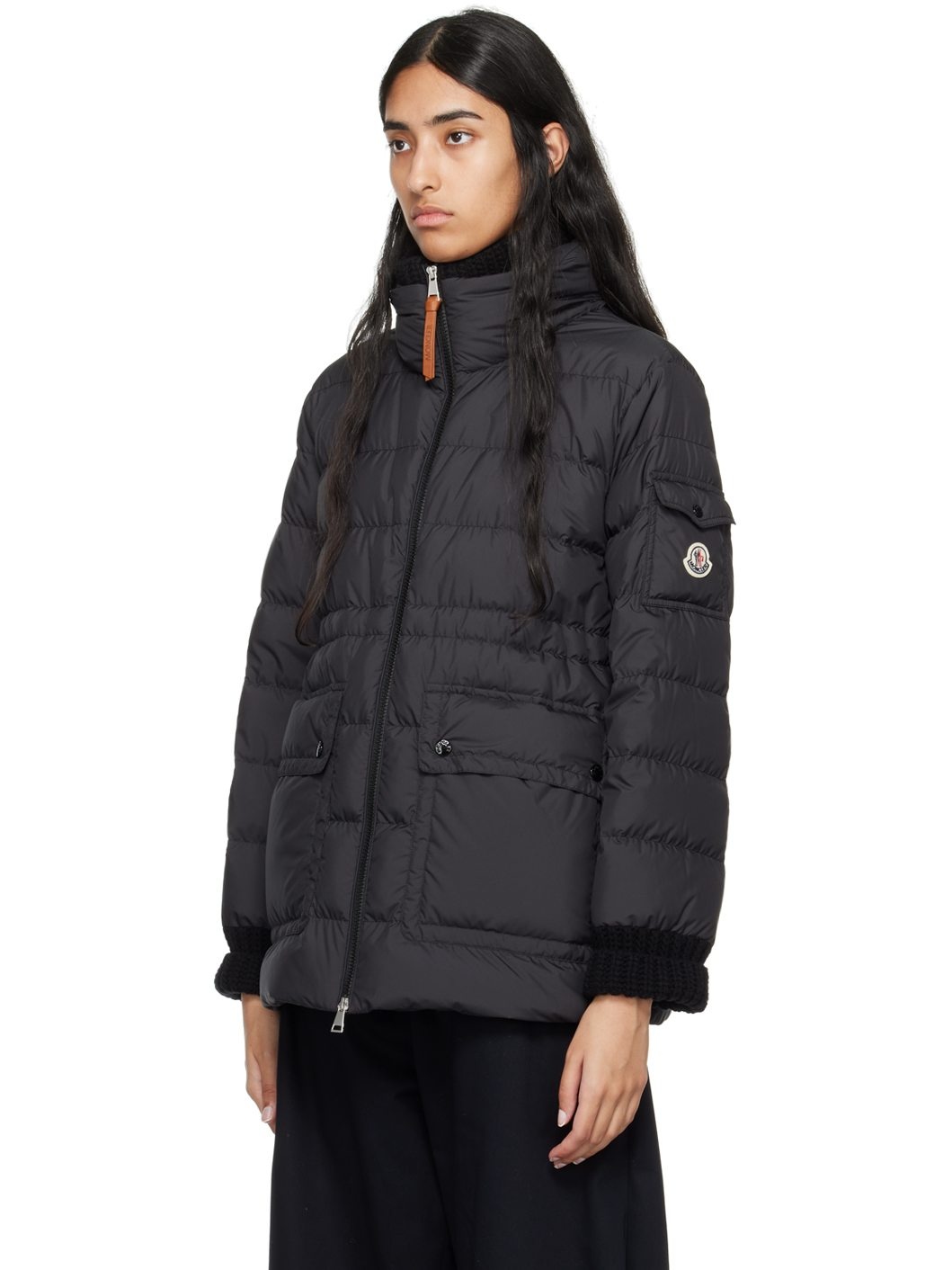 Black Baux Down Jacket - 4