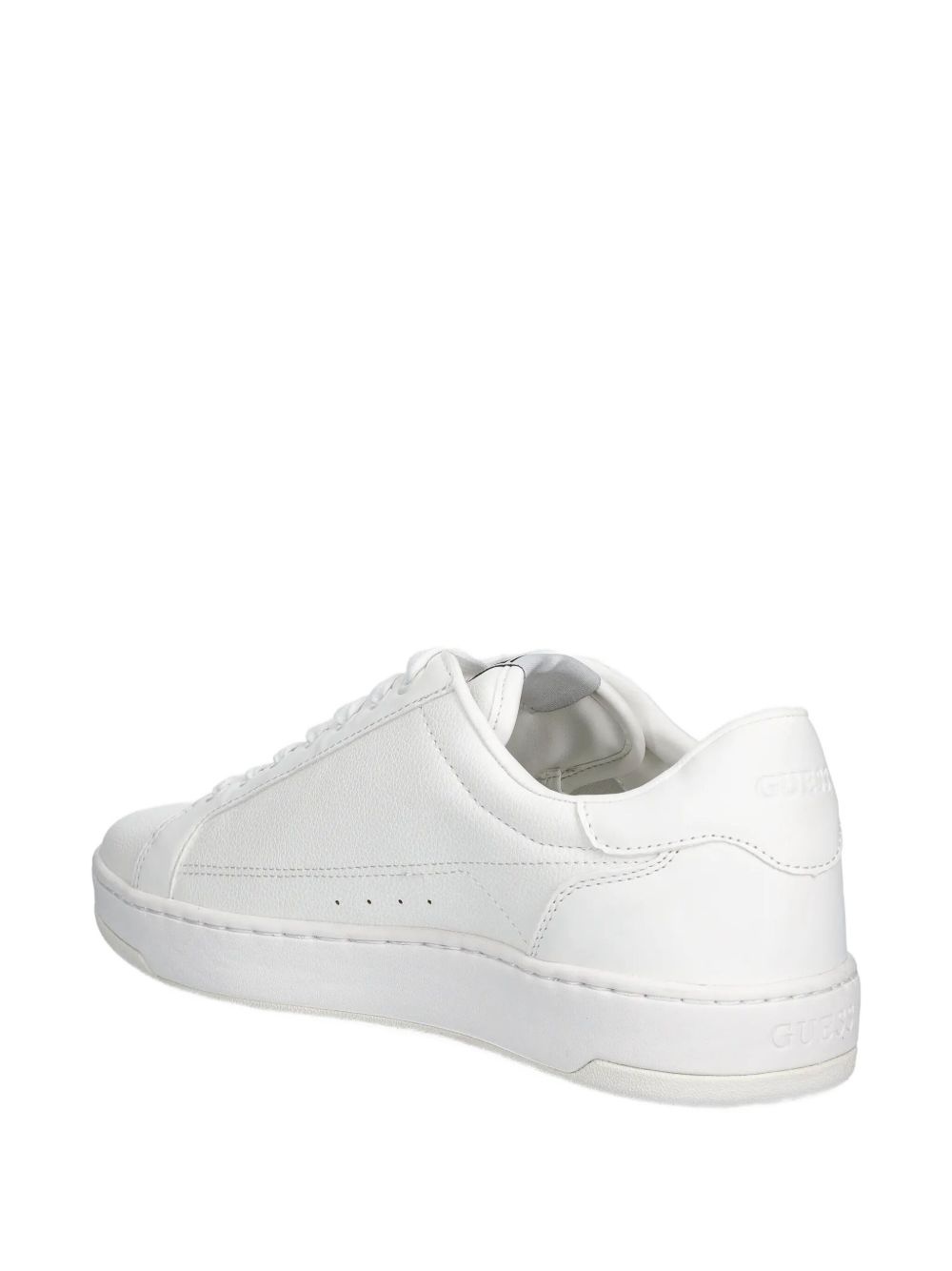 logo-embellished lace-up sneakers - 3