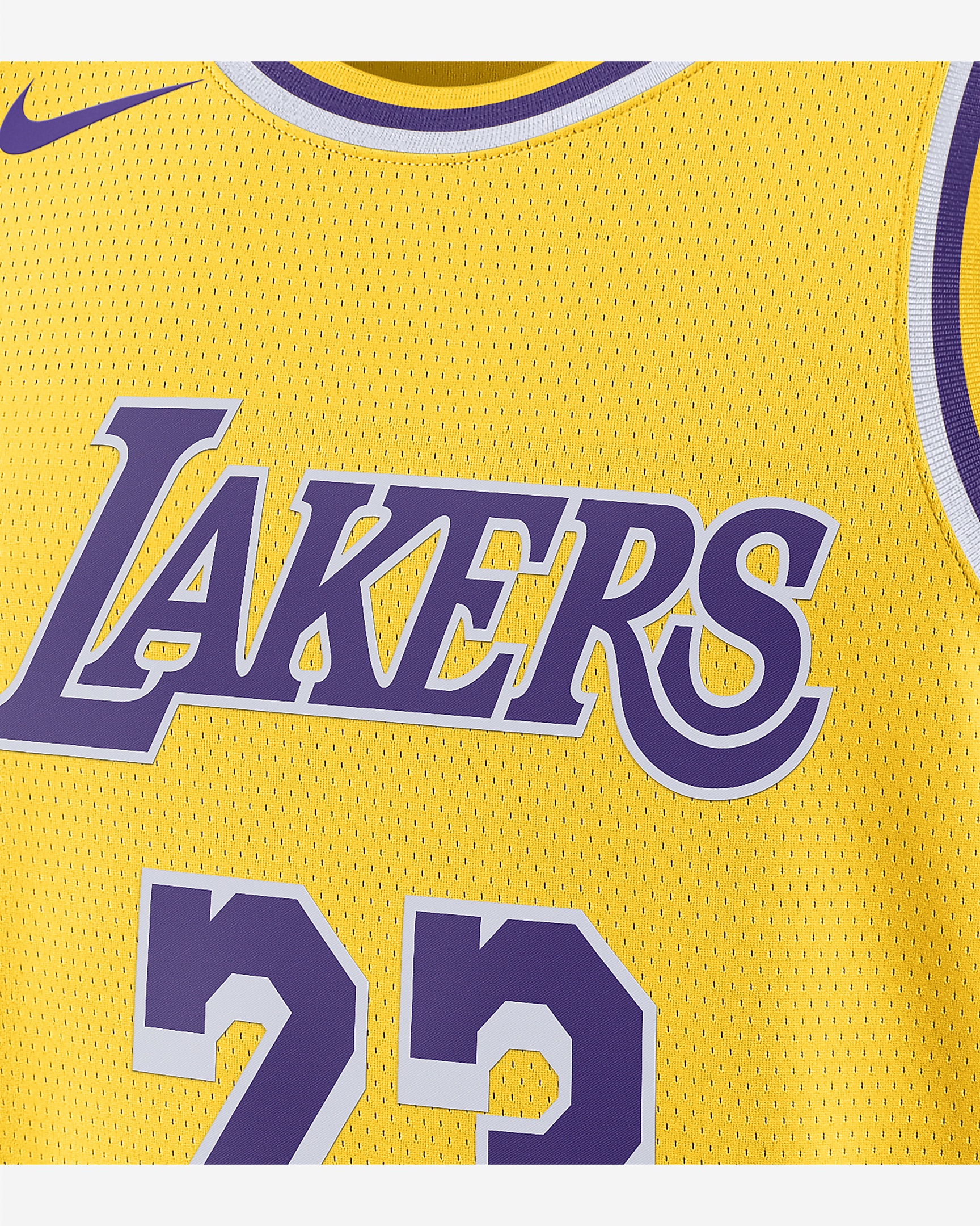 Los Angeles Lakers Icon Edition 2022/23 Nike Men's Dri-FIT NBA Swingman Jersey - 3