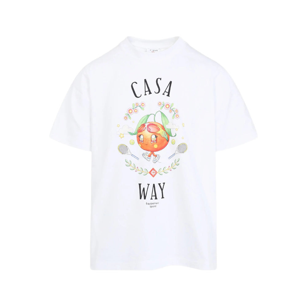 Casablanca White T-Shirts & Vests - T-Shirts Men - 2