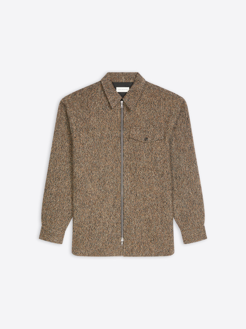 TWEED ZIPPED SHIRT 1
