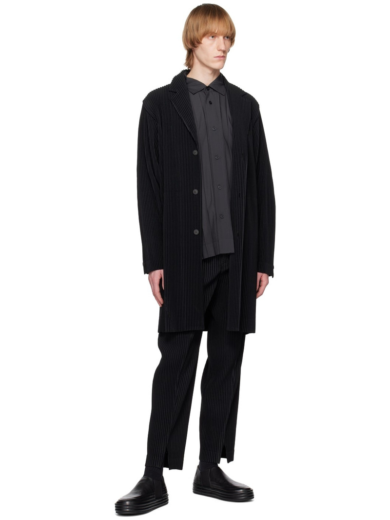 ISSEY MIYAKE Black Basics Coat outlook