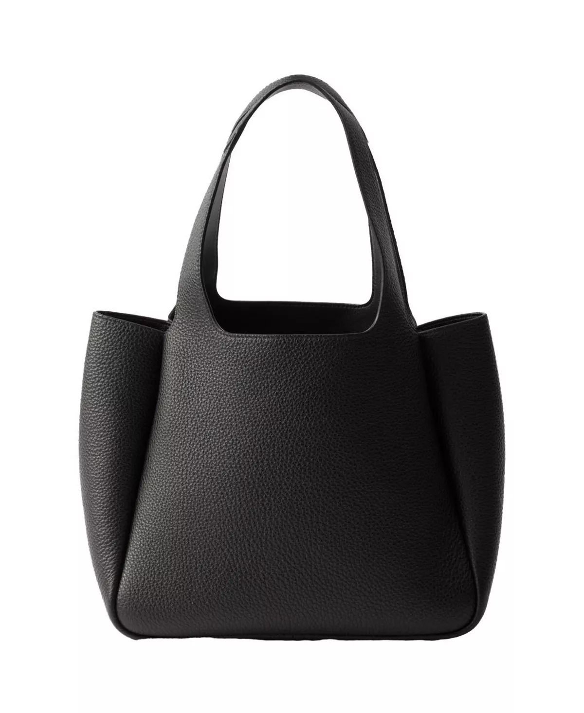 Small Leather Tote Bag - 5