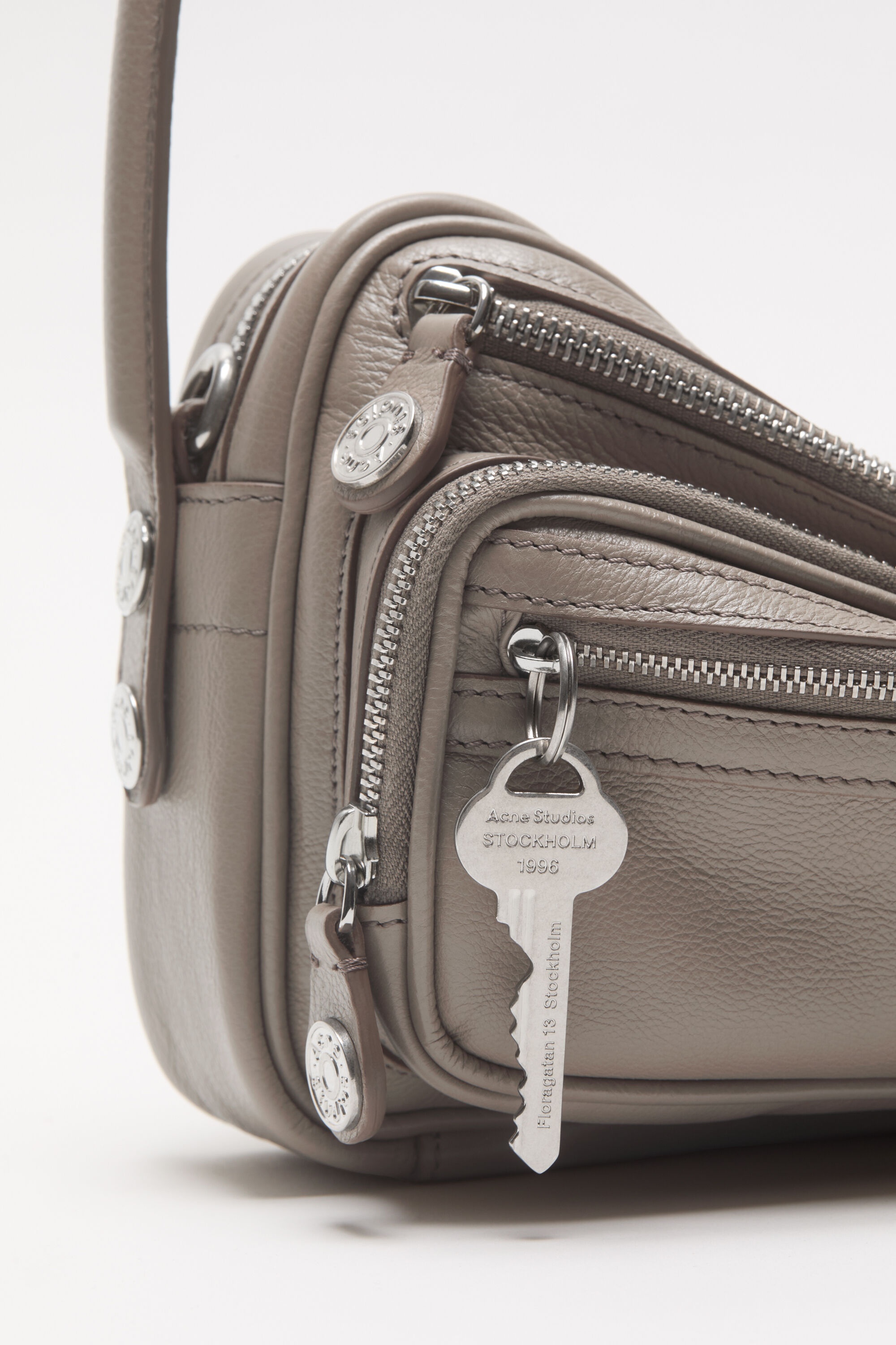 Camero Party shoulder bag - Taupe beige - 4