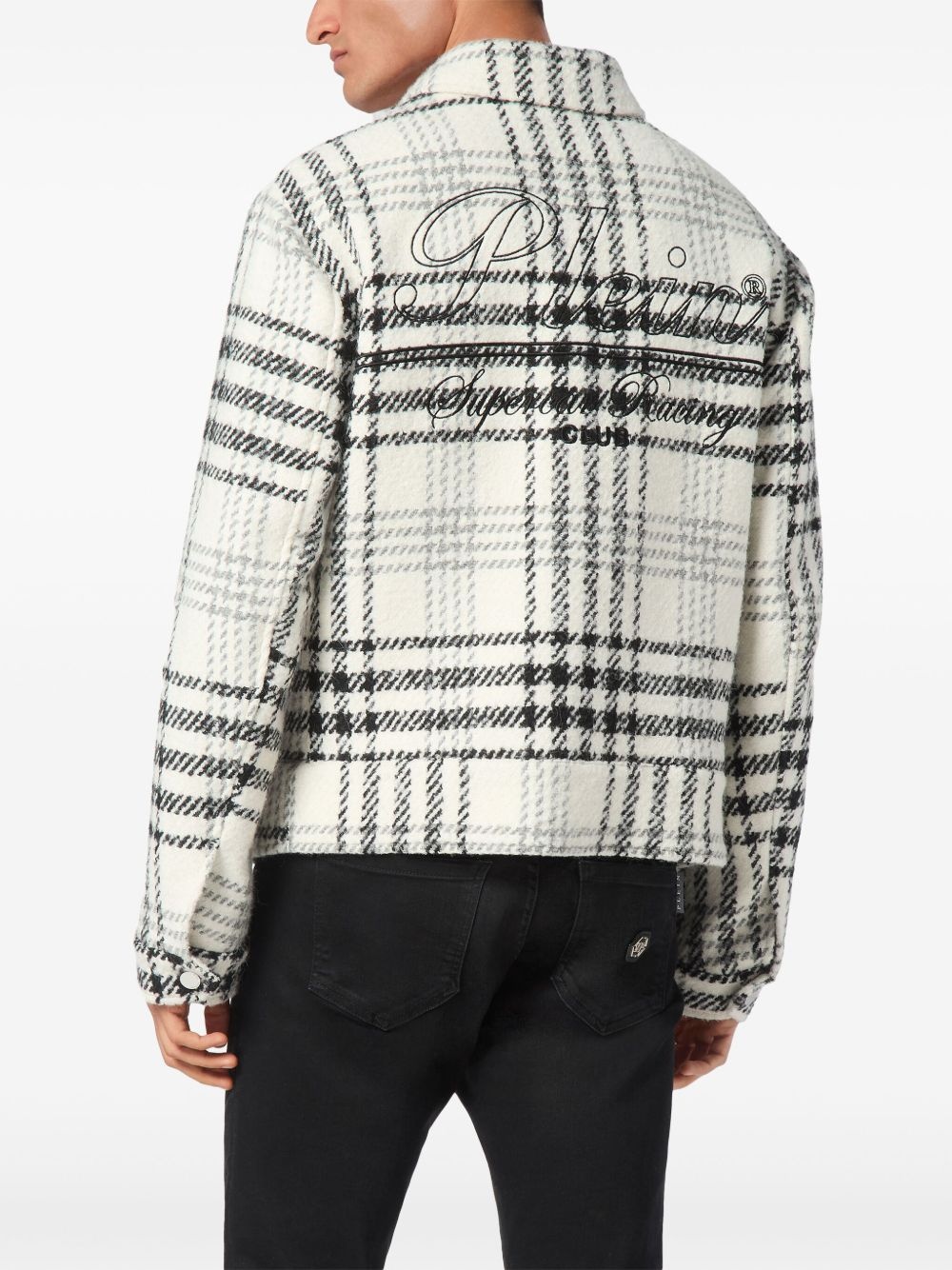 checked jacket - 4