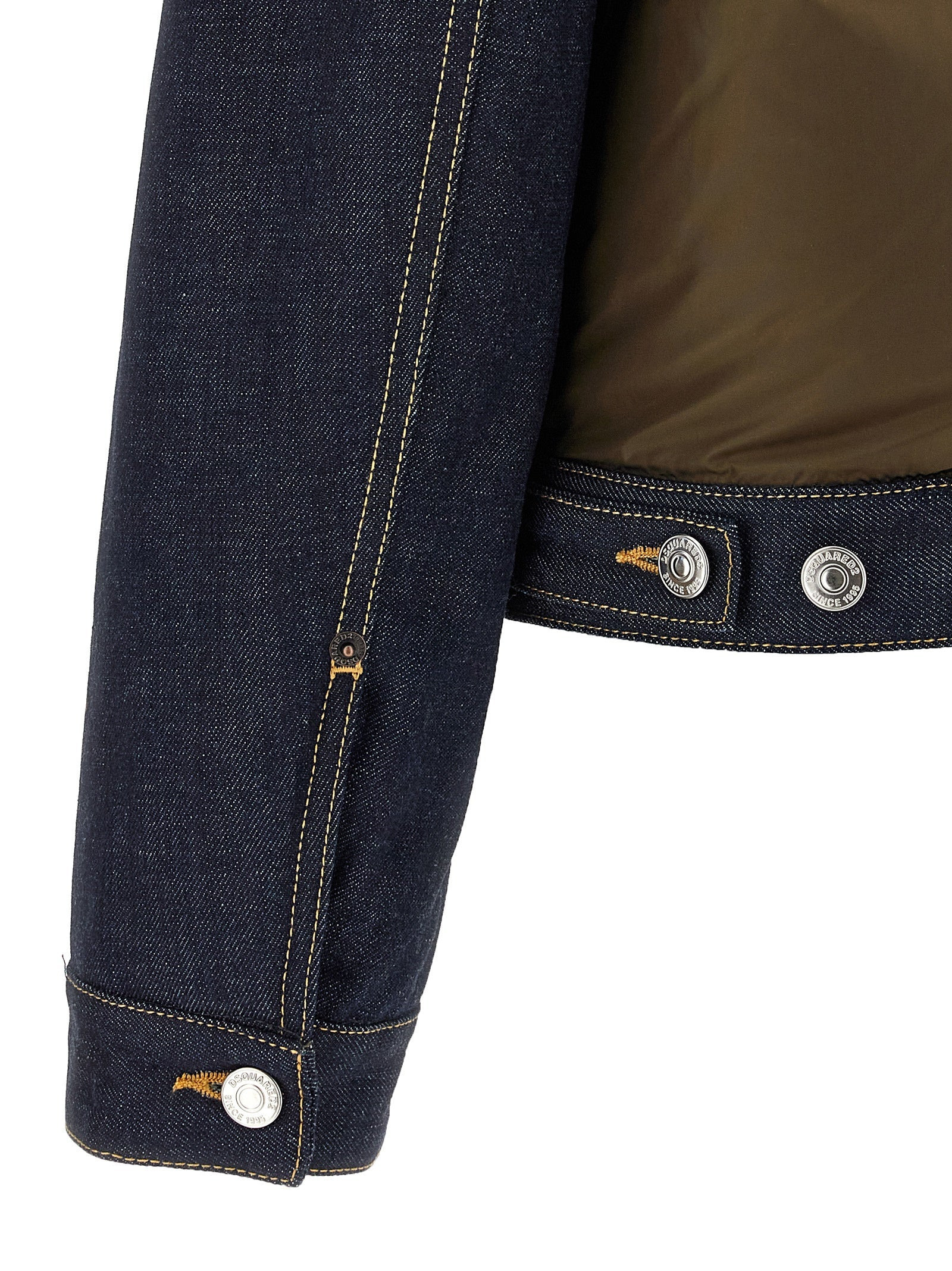 Dsquared2 Men 'Hybrid Puffer-Jeans' Jacket - 4