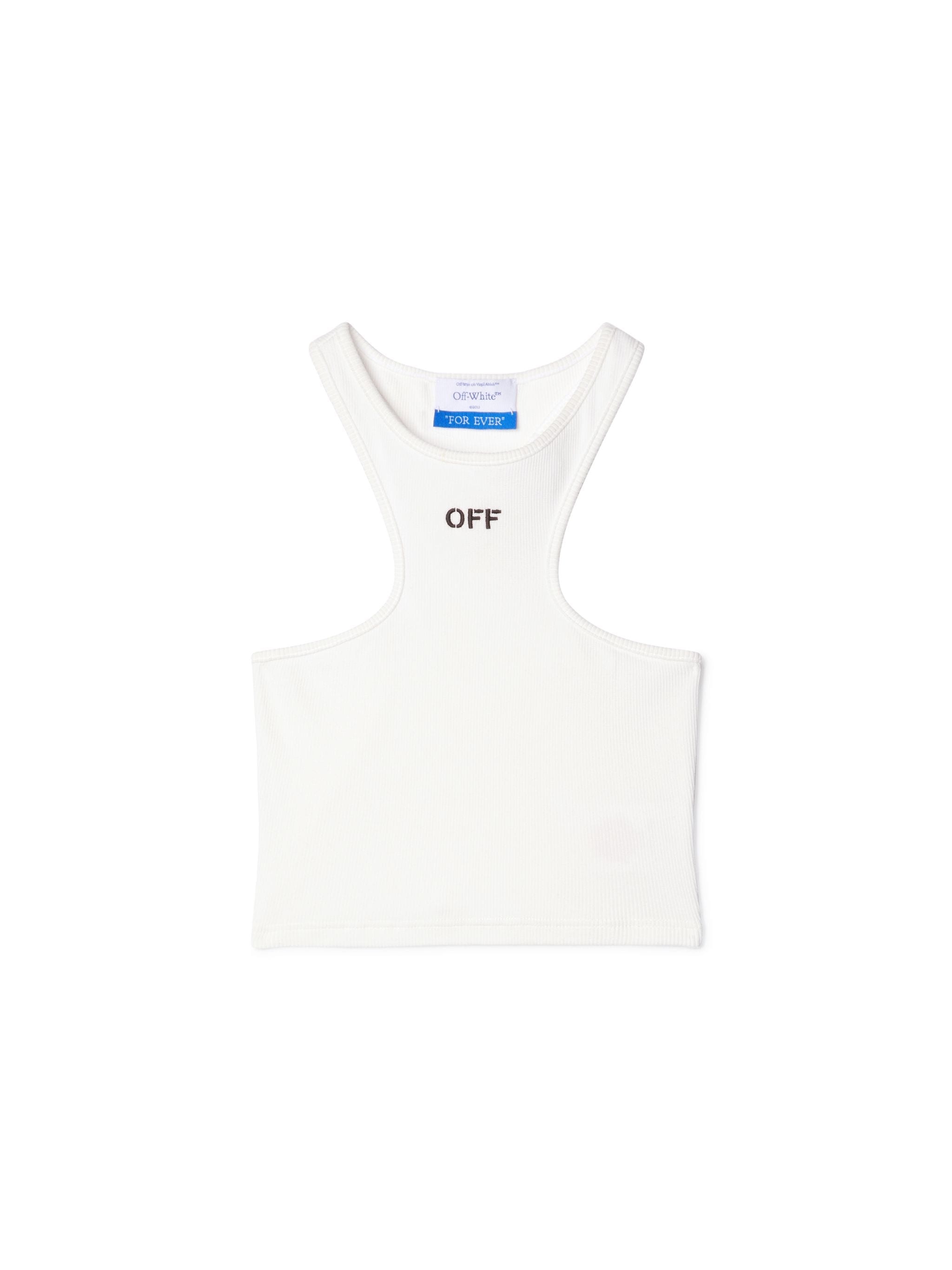 Off Stamp Rib Rowing Top - 1