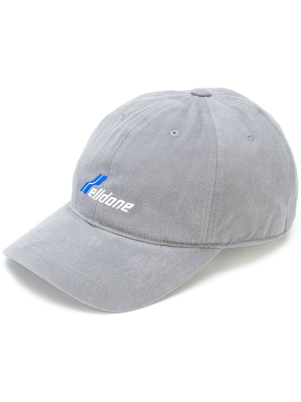 logo embroidered baseball cap - 1