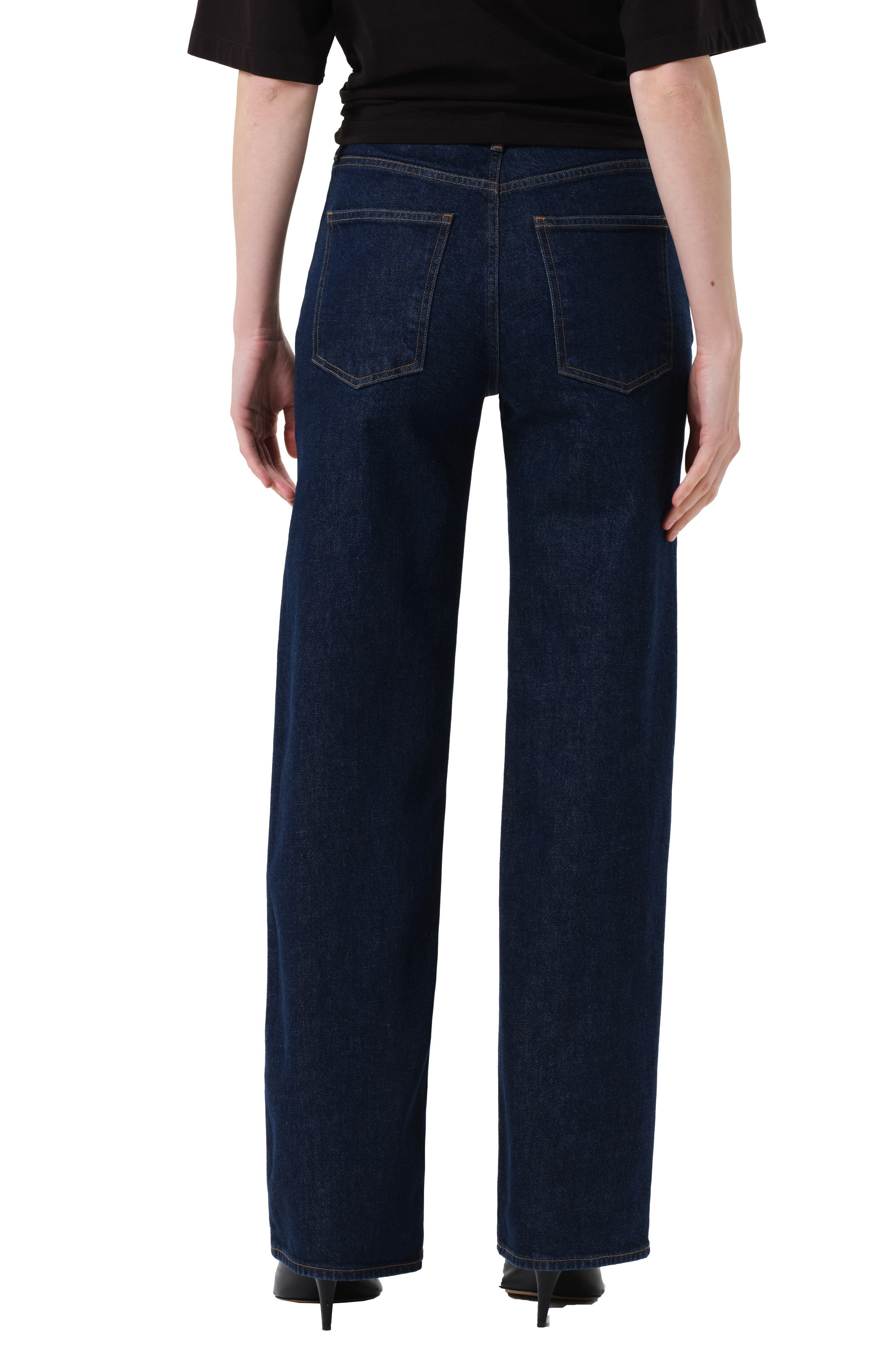 AGOLDE Harper Relaxed Straight Leg Jeans in Reissue True Indigo Rinse at Nordstrom - 2