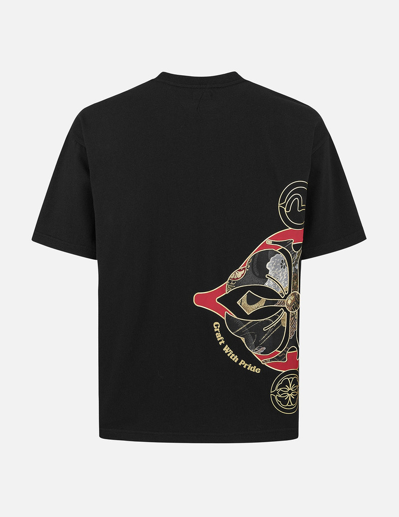 Brocade logo and Kamon Appliqué Relax Fit T-shirt 1