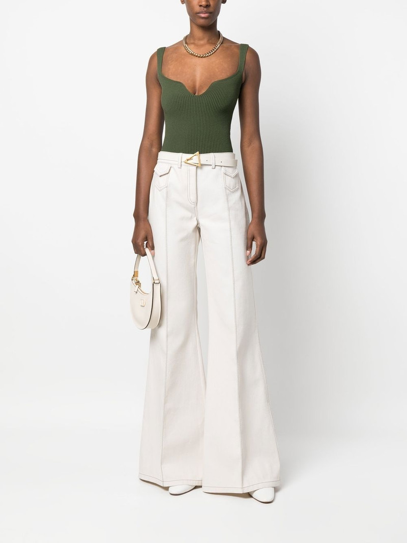 GIAMBATTISTA VALLI wide-leg flared trousers outlook