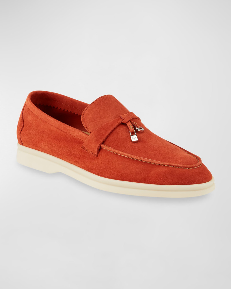 Summer Charms Walk Suede Loafers 1
