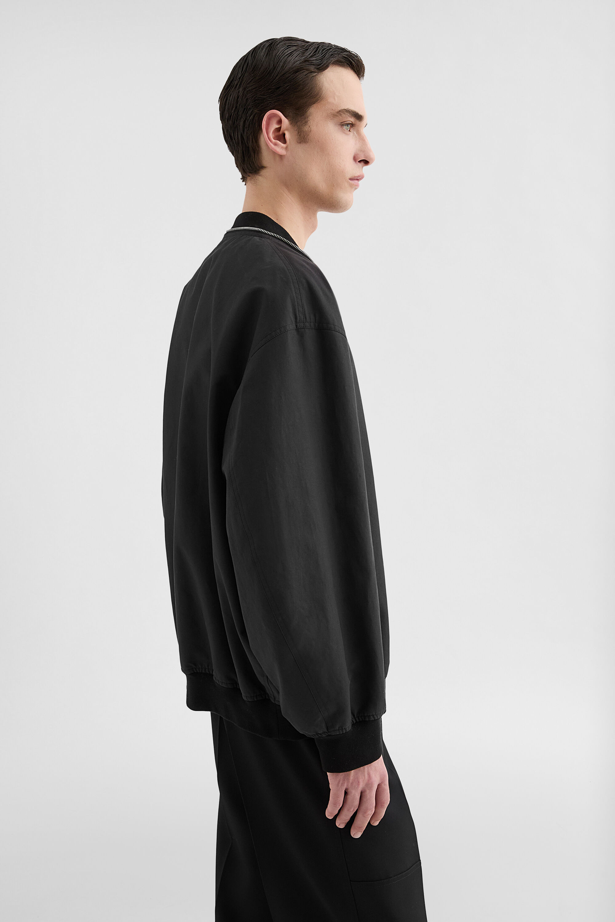 Lightweight Cotton Bomber Jacket - 6