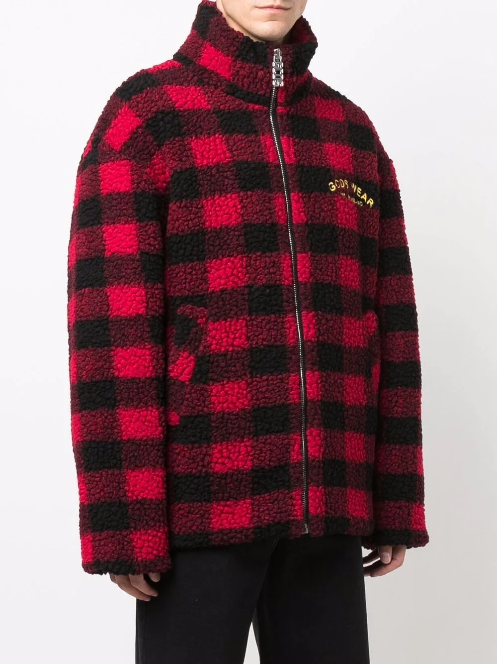 Looney Tunes checked fleece jacket - 4